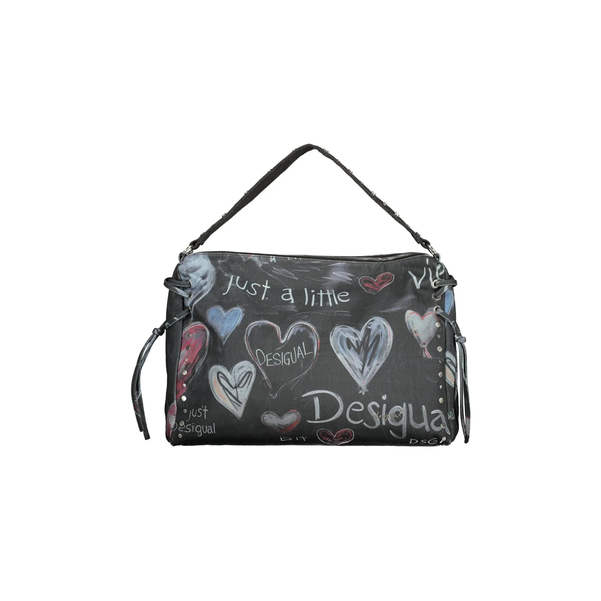 DESIGUAL BORSA DONNA NERO