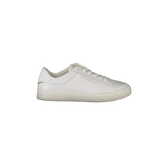 TOMMY HILFIGER Baskets Femme Blanches avec Semelle Amovible