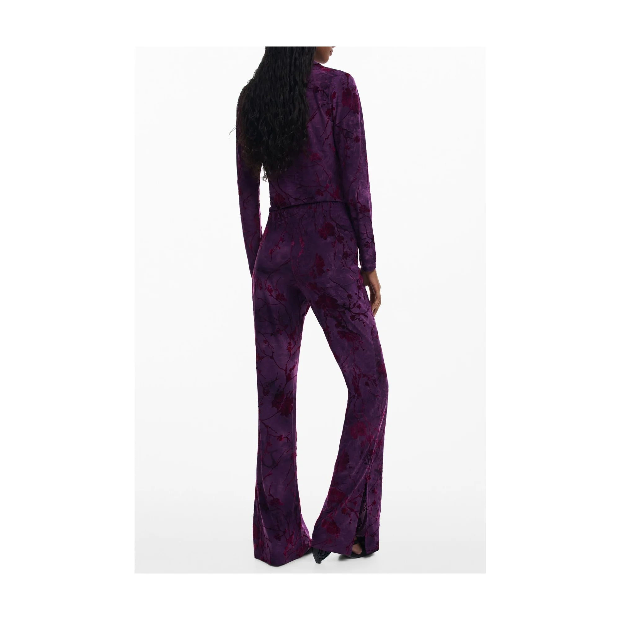 DESIGUAL PANTALONE DONNA VIOLA