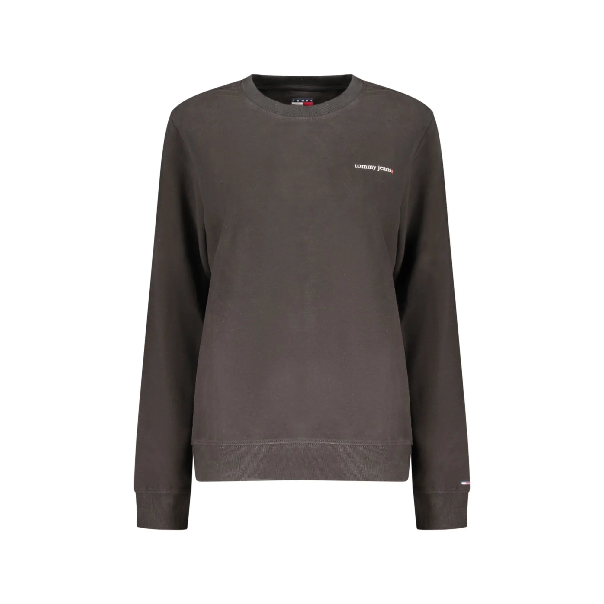 TOMMY HILFIGER FELPA SENZA ZIP DONNA NERO