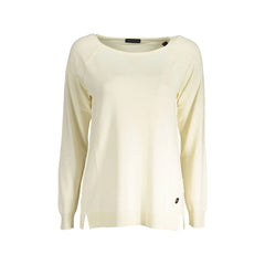 North Sails Jersey Mujer Blanca Detalles en Contraste Logo