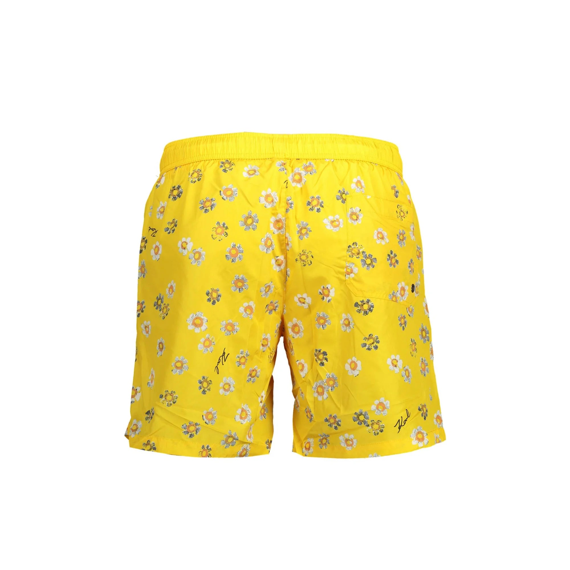KARL LAGERFELD BEACHWEAR COSTUME PARTE SOTTO UOMO GIALLO