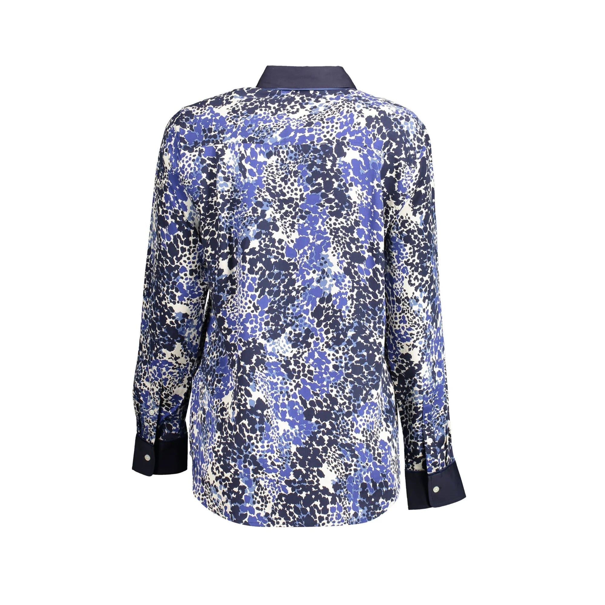 GANT CAMICIA MANICHE LUNGHE DONNA BLU
