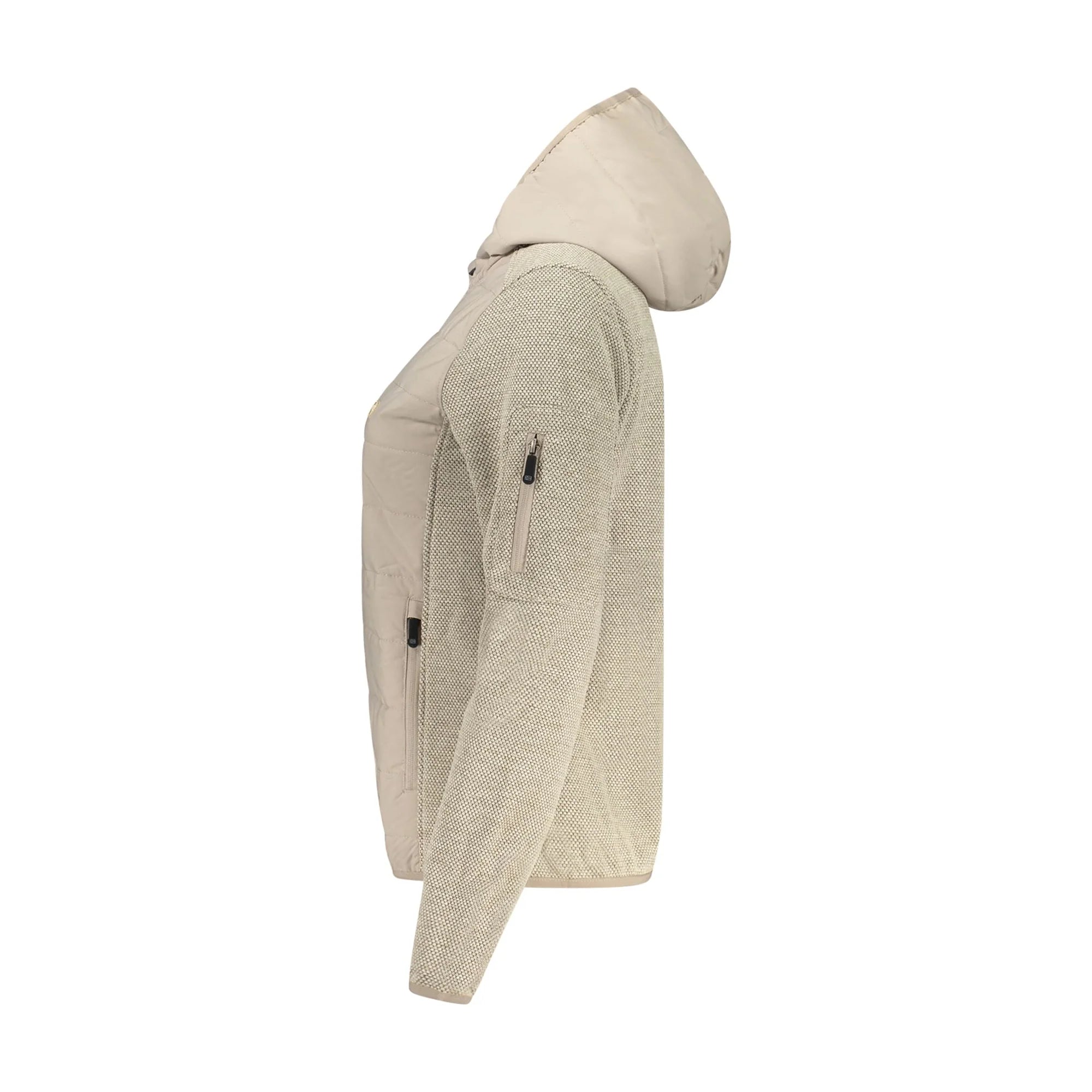 Norway 1963 Giubbotto Maniche Lunghe Donna Beige Logo Giubbotti e Giacche - vista 3