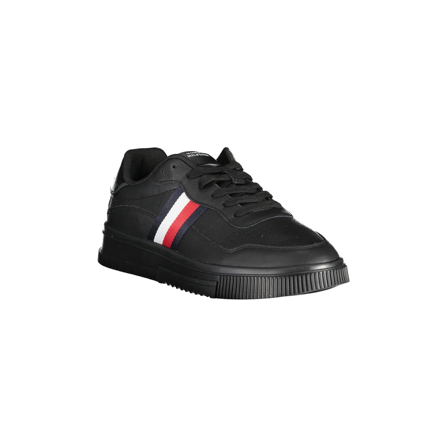 Tommy Hilfiger Sneakers Uomo Nere Ricamo nero - vista 3