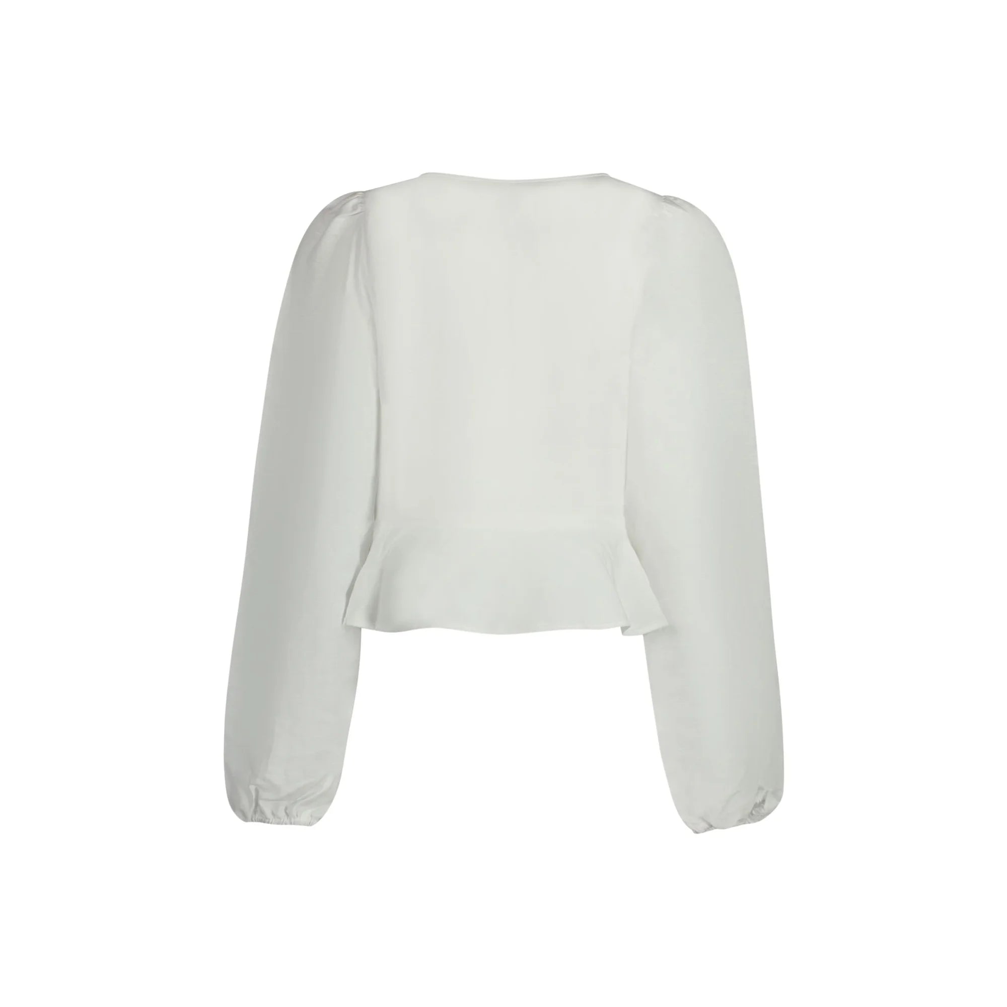 GUESS JEANS CAMICIA MANICHE LUNGHE DONNA BIANCO