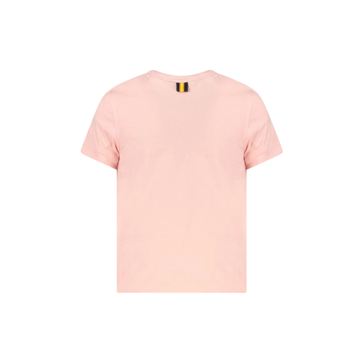 K-WAY T-SHIRT MANICHE CORTE BAMBINA ROSA