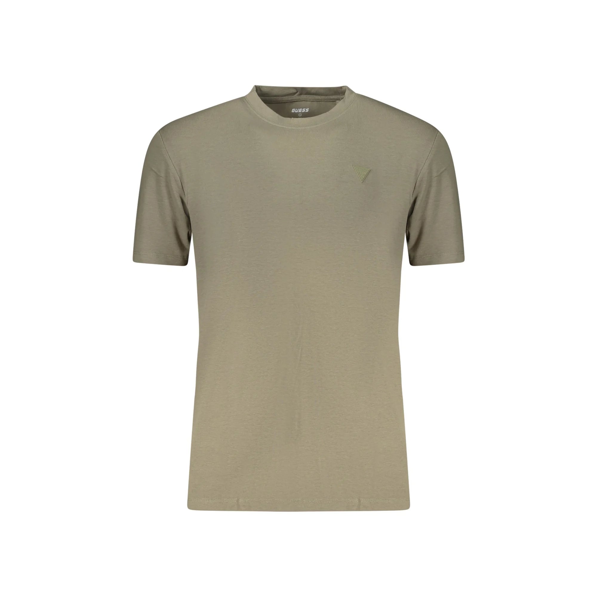 GUESS JEANS T-SHIRT MANICHE CORTE UOMO VERDE