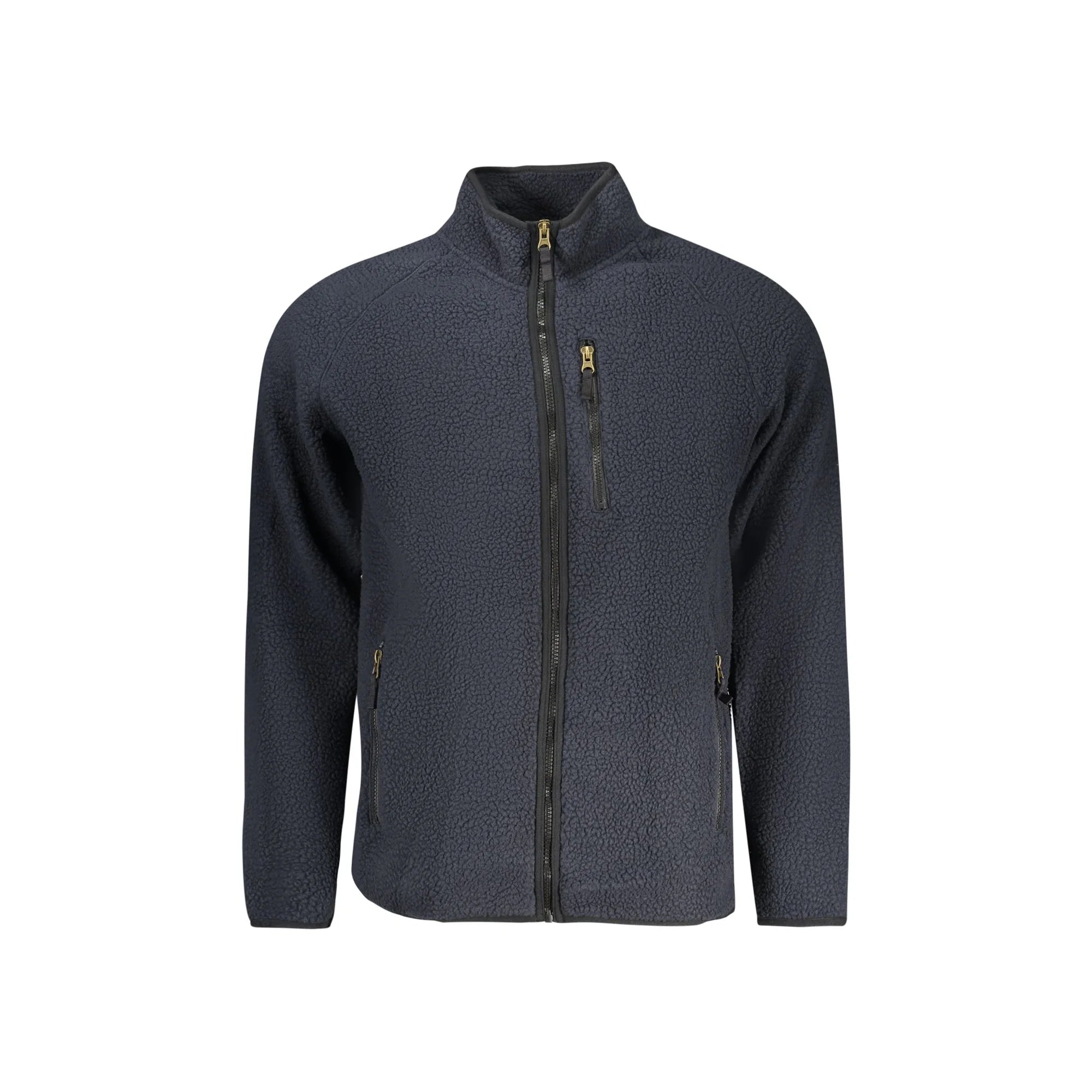 U.S. GRAND FELPA CON ZIP UOMO BLU