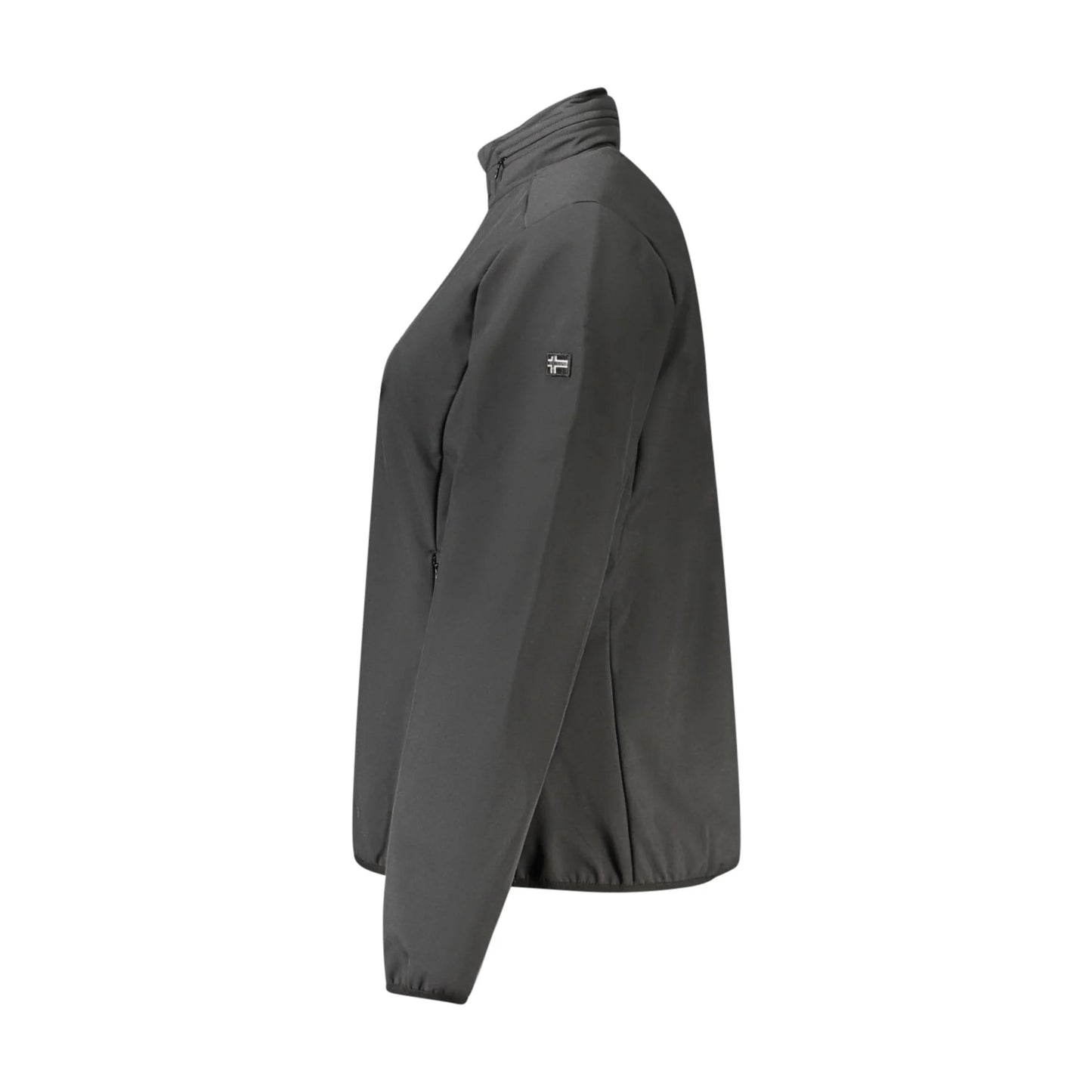 Norway 1963 Giubbotto Donna Nero Soft Shell Cappuccio Pile Logo Giubbotti e Giacche - vista 3