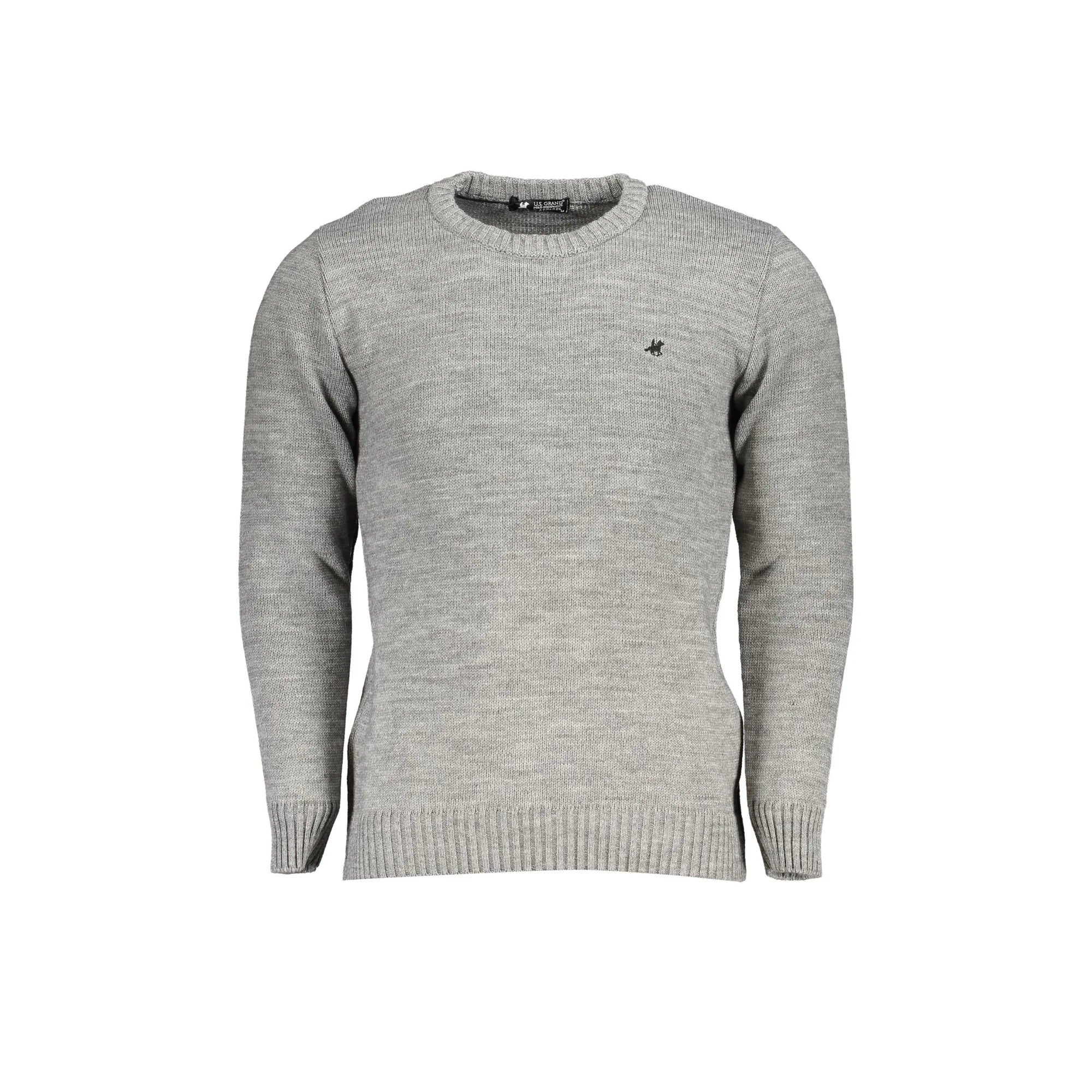 U.S. GRAND POLO MAGLIONE UOMO GRIGIO