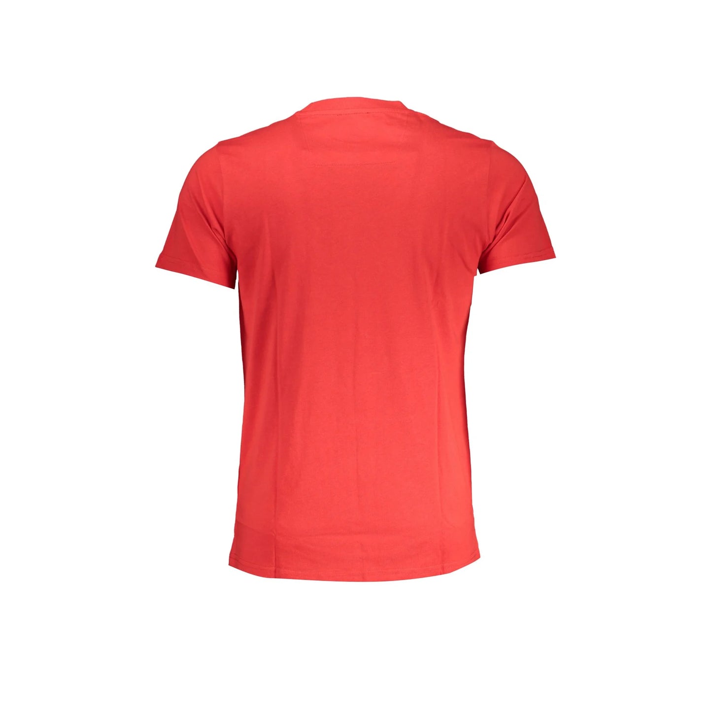 Cavalli Class T-Shirt Maniche Corte Uomo Rossa Stampa Logo rosso - vista 2