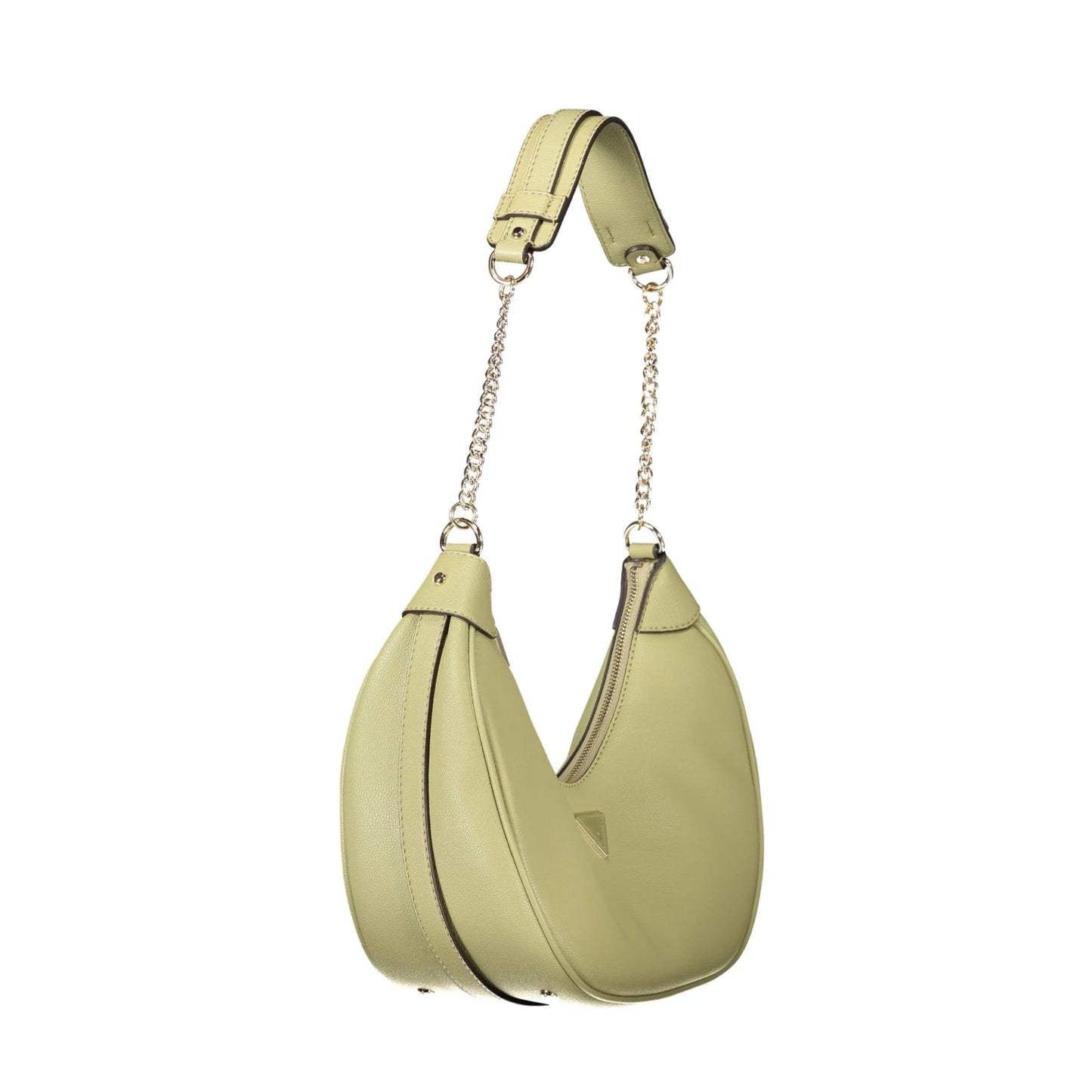 Guess Jeans Borsa a Spalla Donna Verdi Chiusura con Zip Borse - vista 3