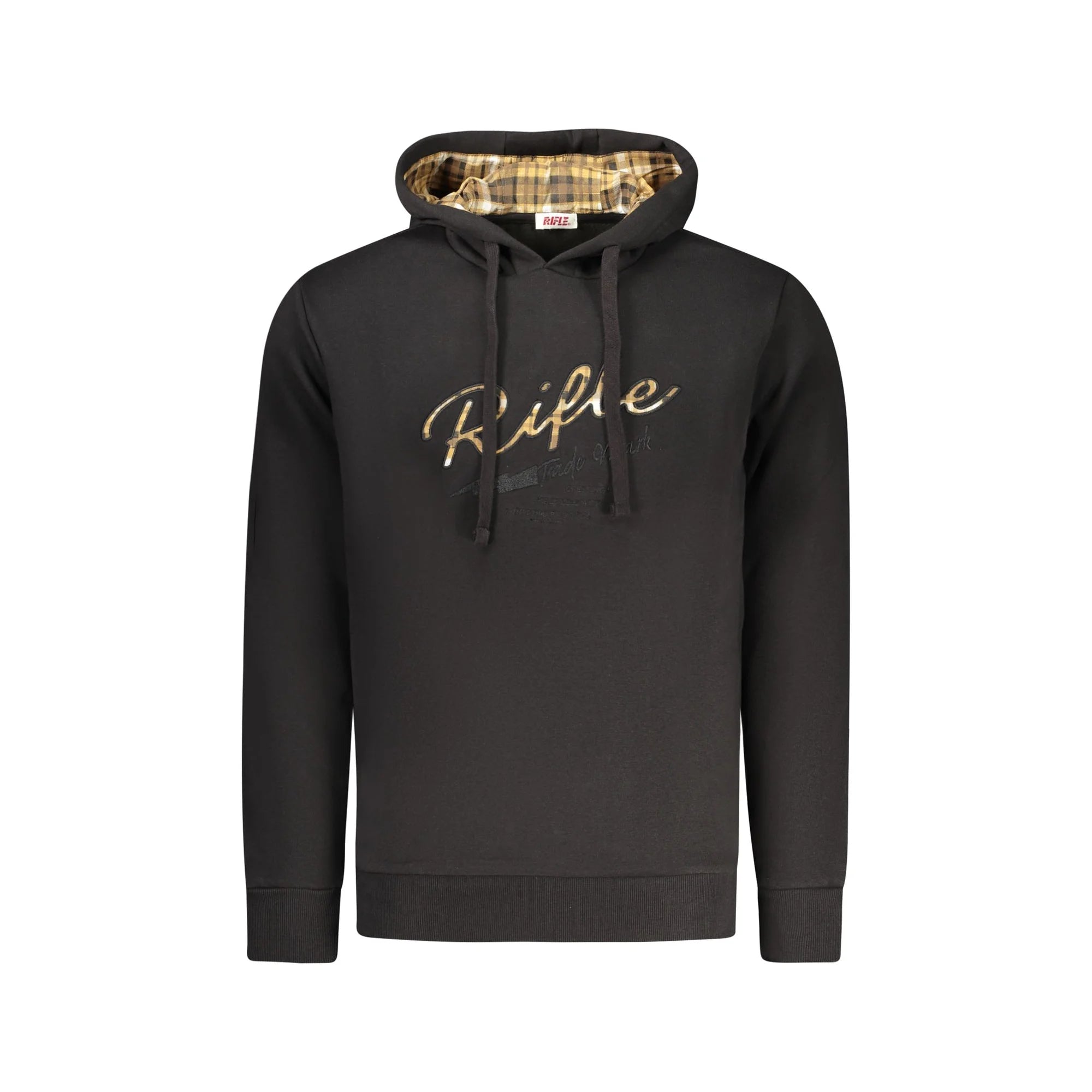 RIFLE FELPA SENZA ZIP UOMO NERO