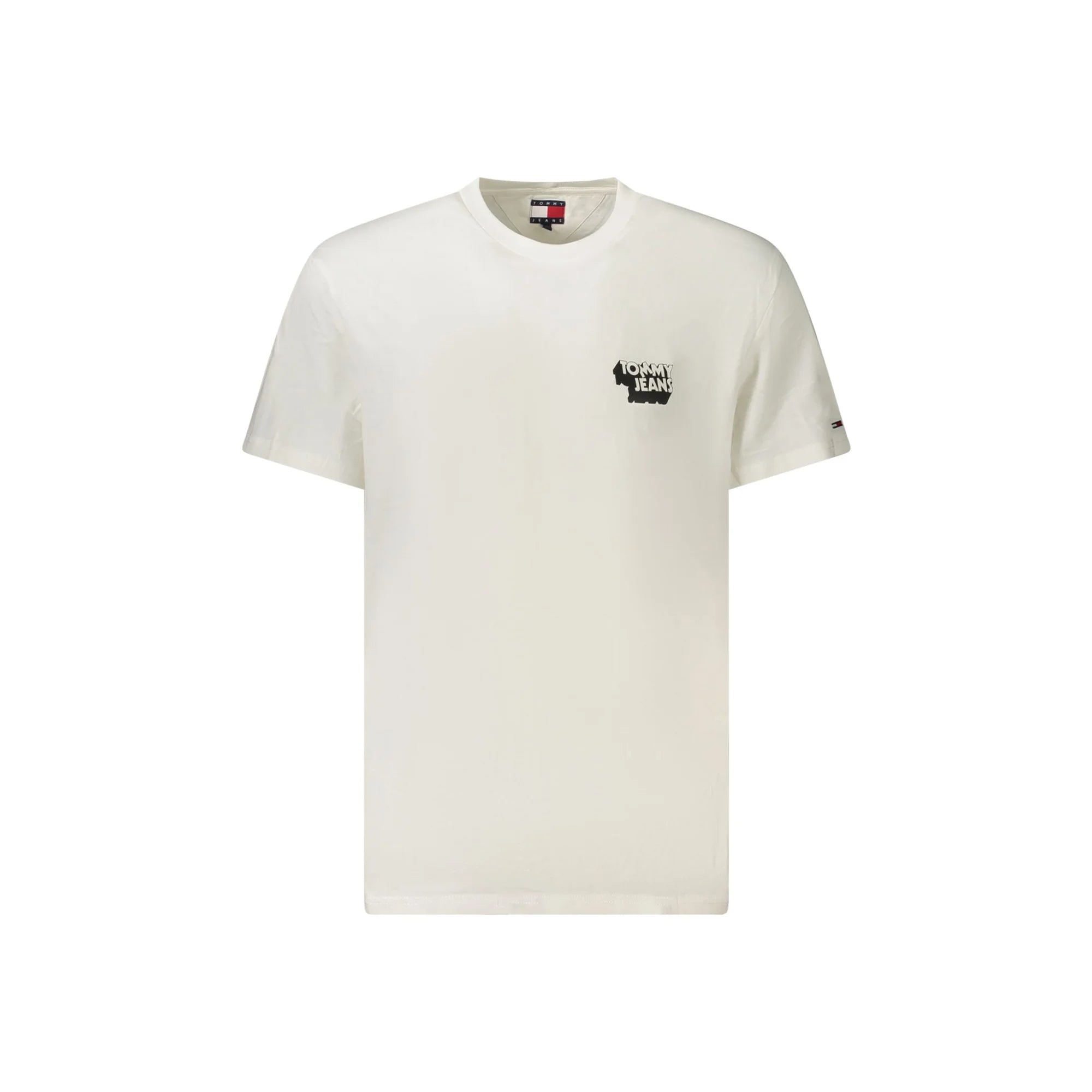 TOMMY HILFIGER T-SHIRT MANICHE CORTE UOMO BIANCO