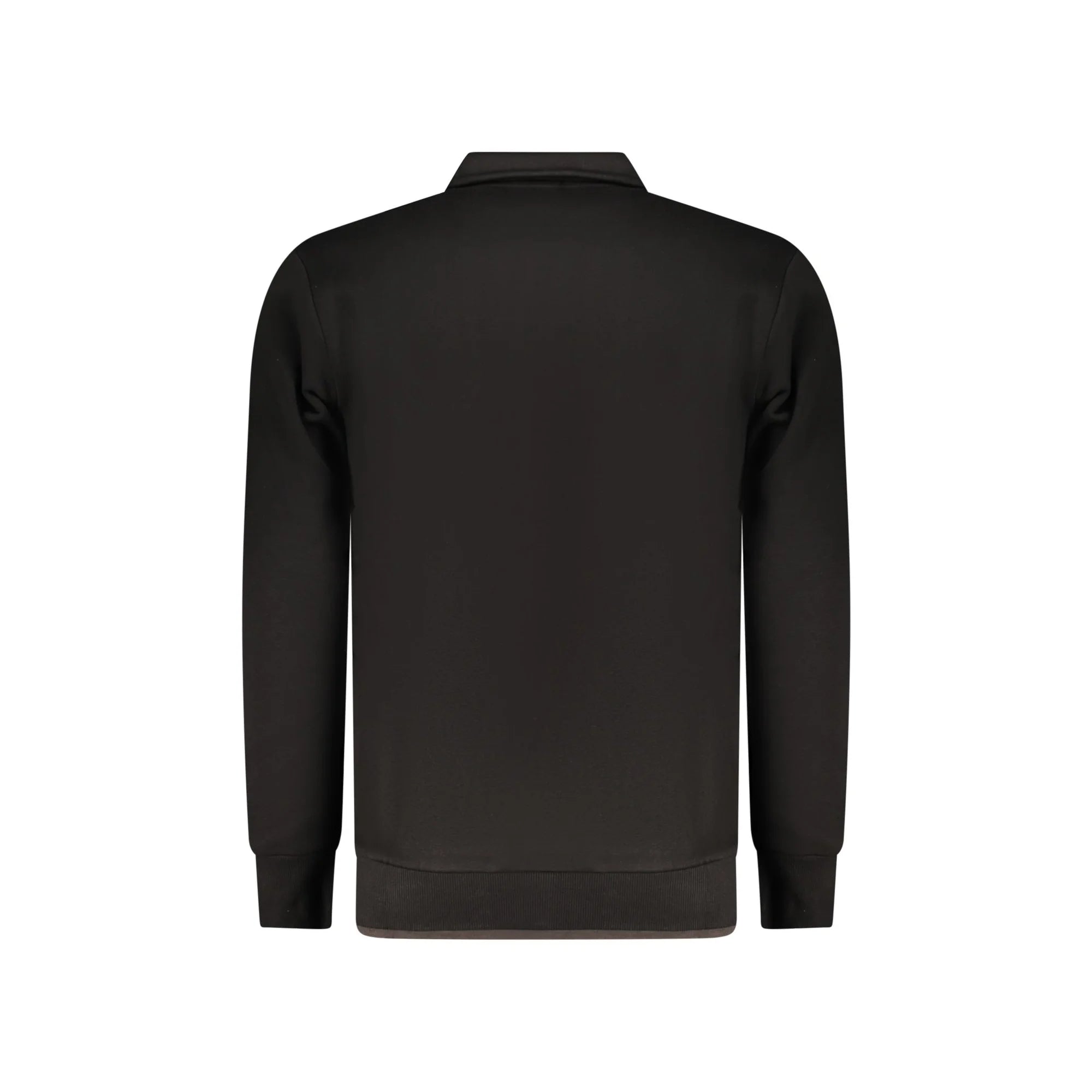 RIFLE POLO MANICHE LUNGHE UOMO NERO