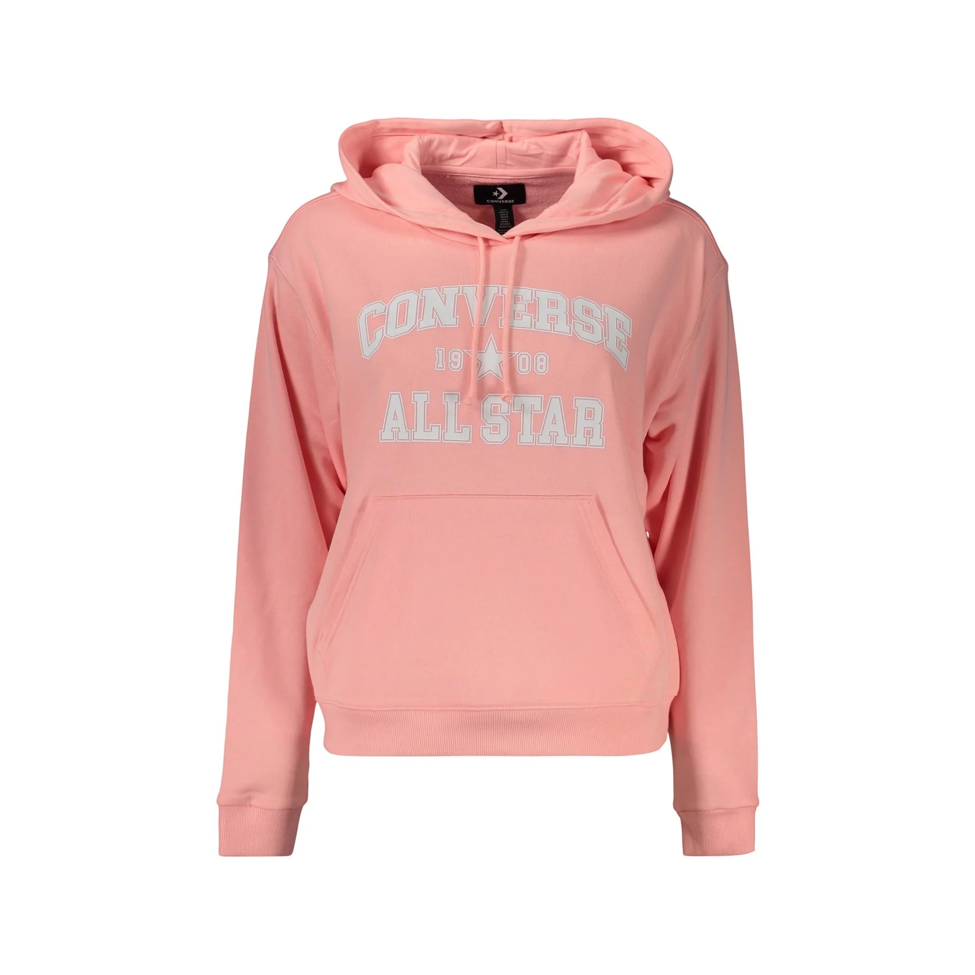CONVERSE FELPA SENZA ZIP DONNA ROSA