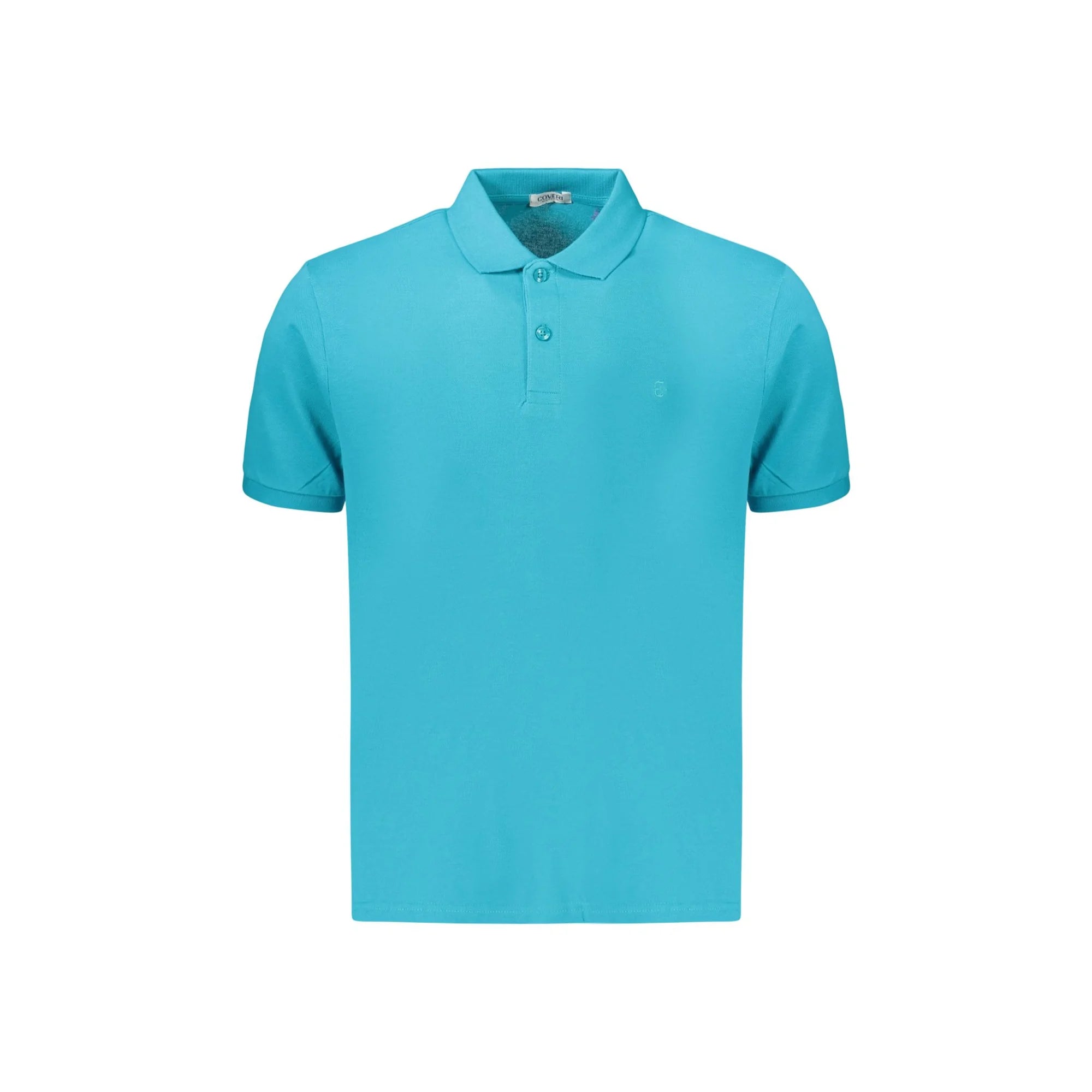 COVERI MOVING POLO MANICHE CORTE UOMO AZZURRO