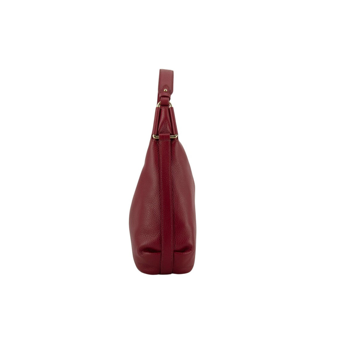 COCCINELLE Borsa Donna a Spalla Rossa Rebekka Small in Vera Pelle