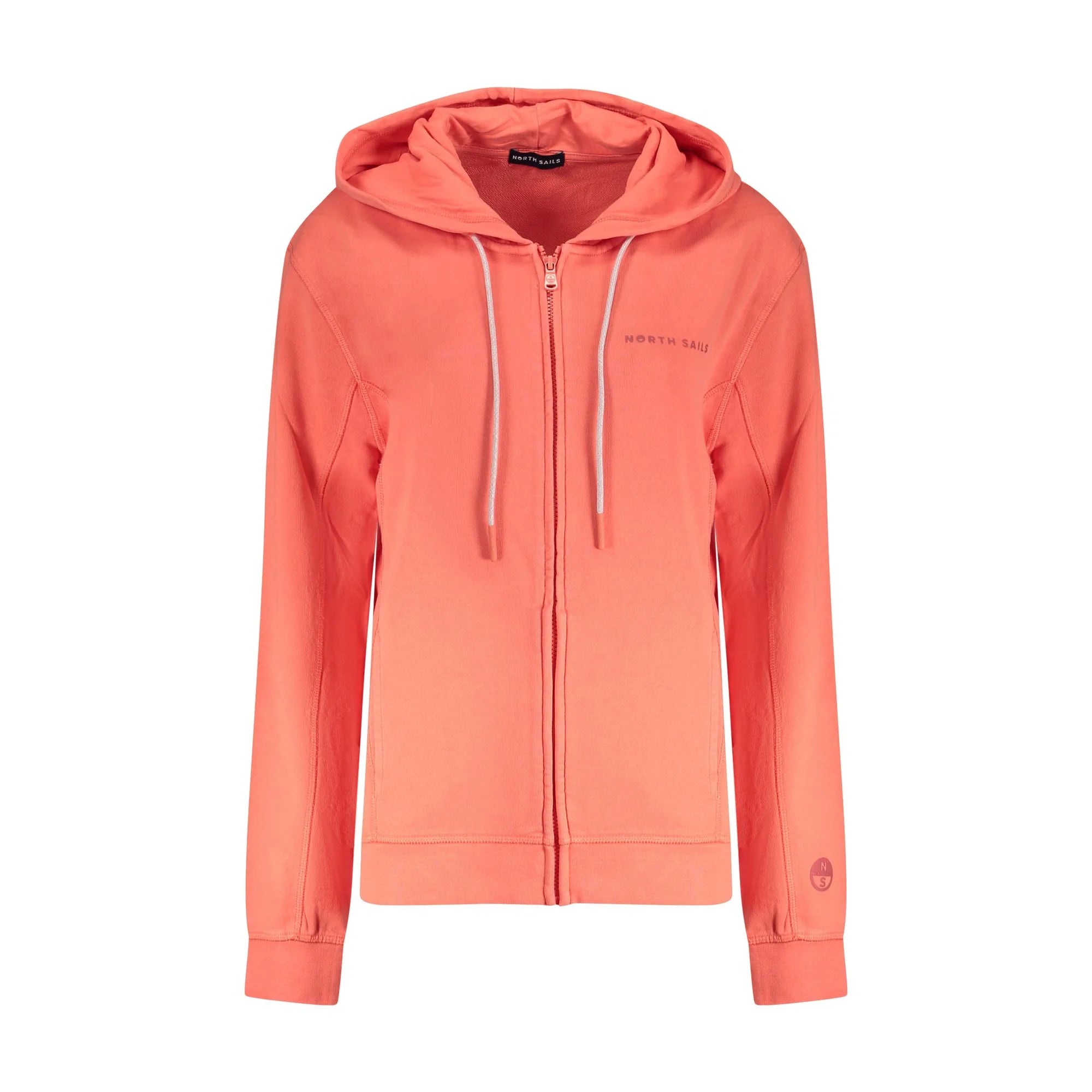 North Sails Felpa Maniche Lunghe Donna Rosa Zip Felpe - foto prodotto