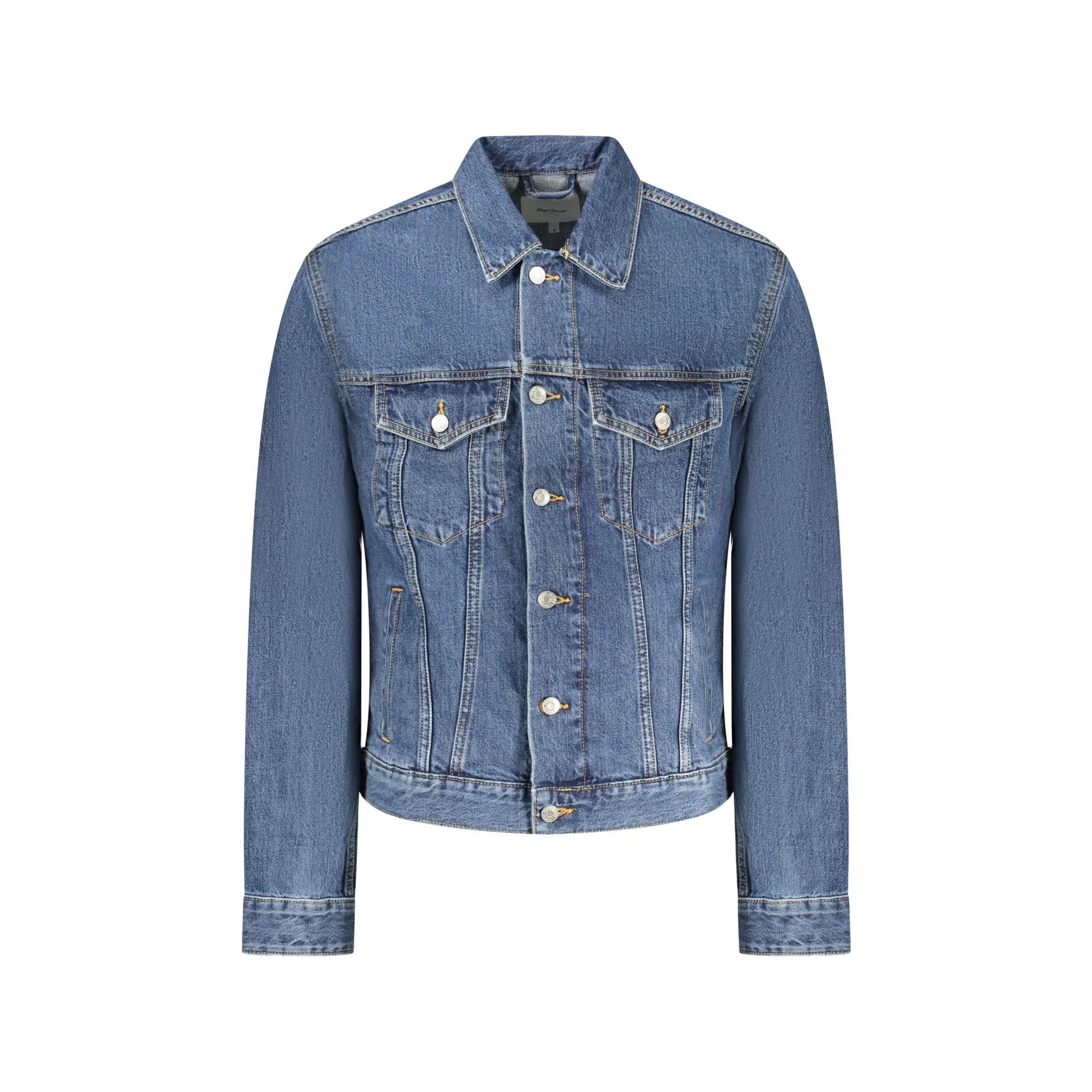 PEPE JEANS GIUBBOTTO IN JEANS UOMO BLU