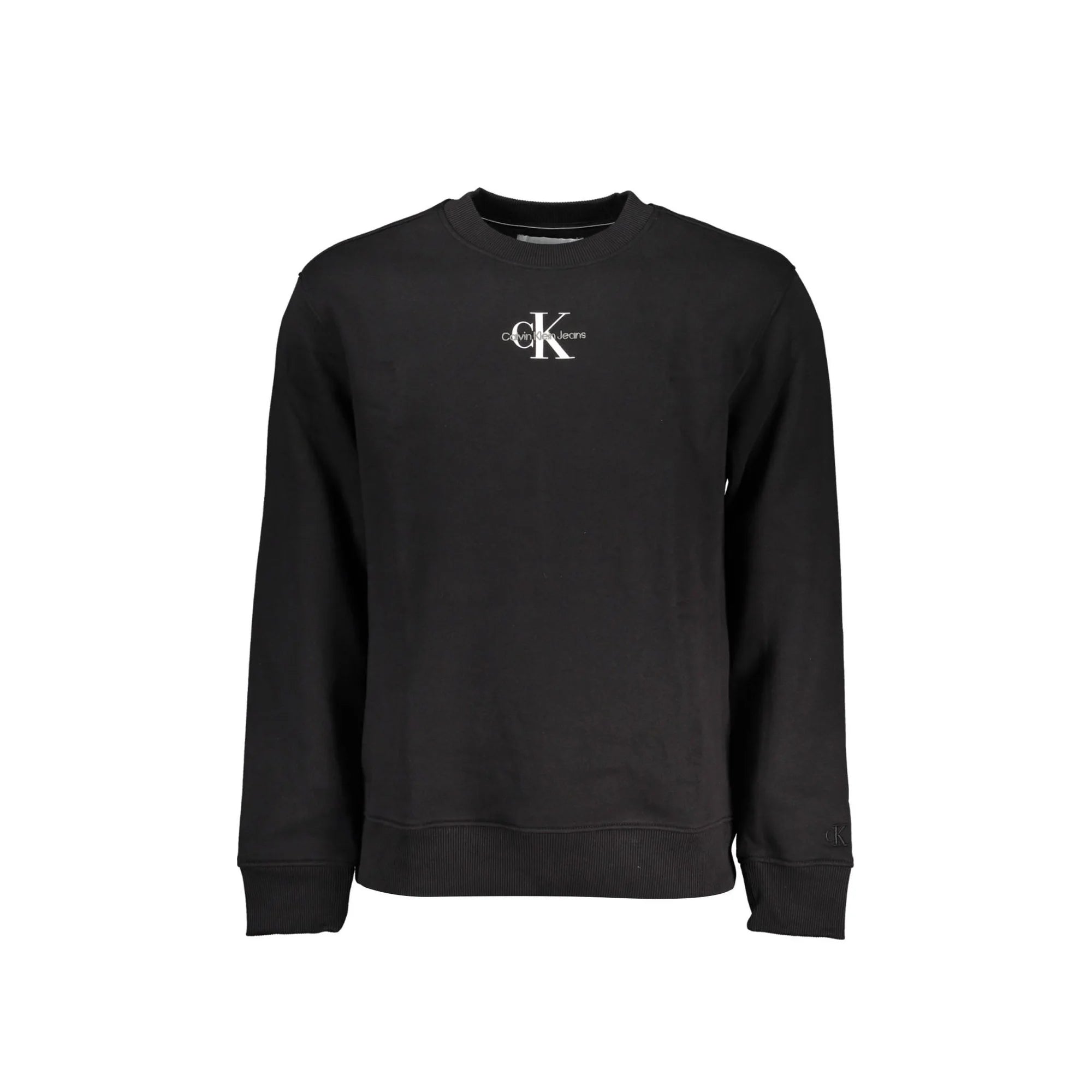 CALVIN KLEIN FELPA SENZA ZIP UOMO NERO