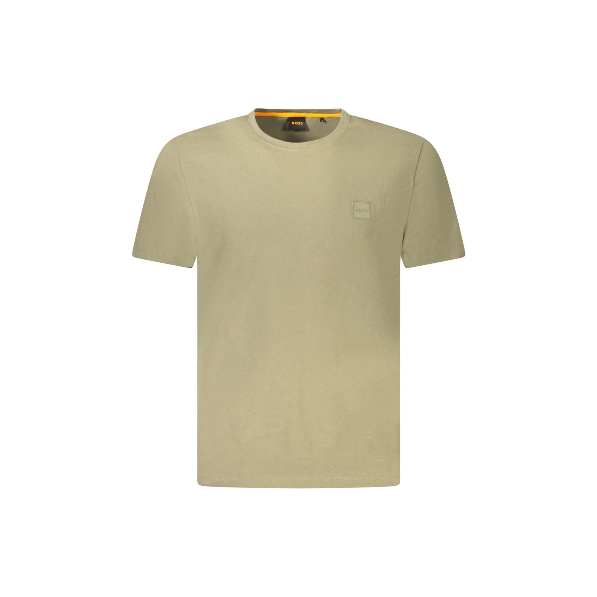 BOSS T-SHIRT MANICHE CORTE UOMO VERDE