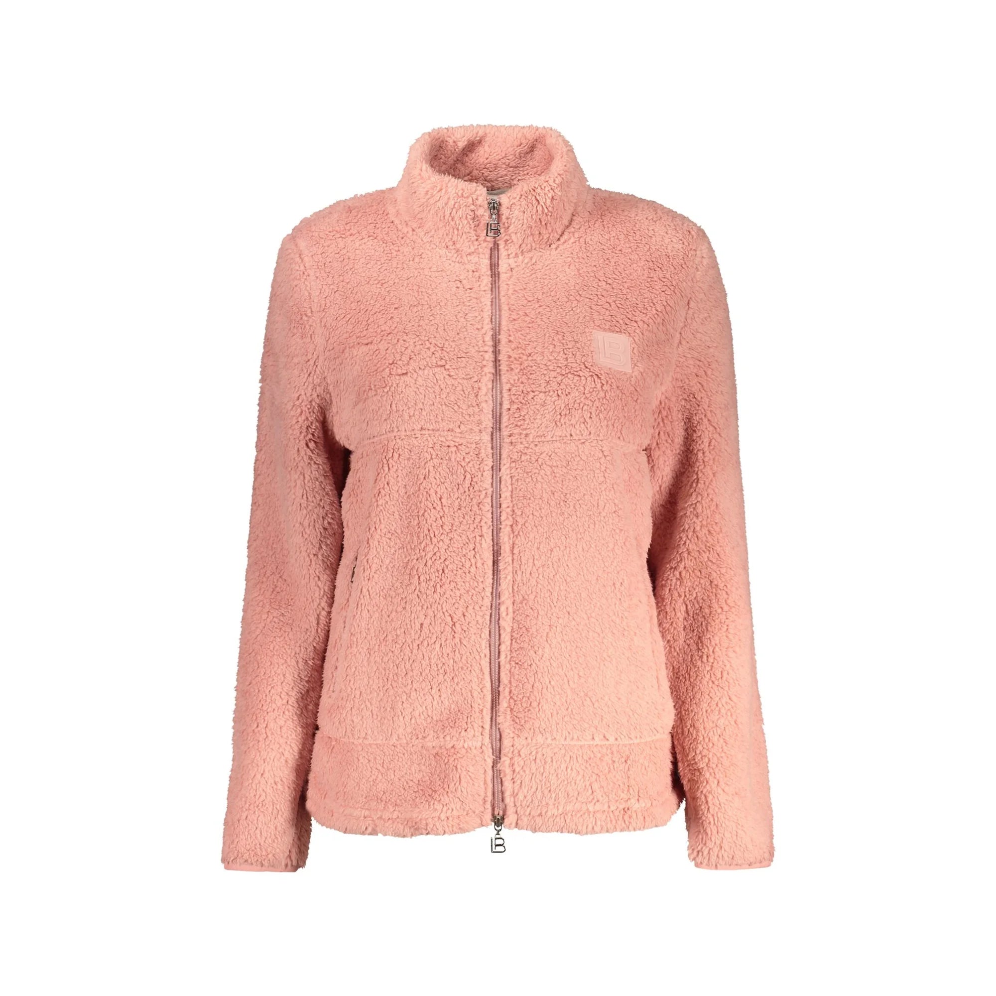 LAURA BIAGIOTTI FELPA CON ZIP DONNA ROSA