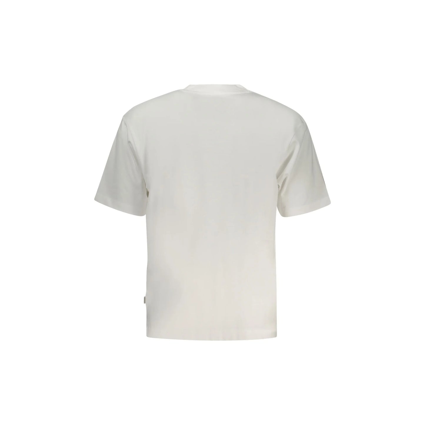 Guess Jeans T-Shirt Maniche Corte Uomo Bianca Ricamo bianco - vista 2