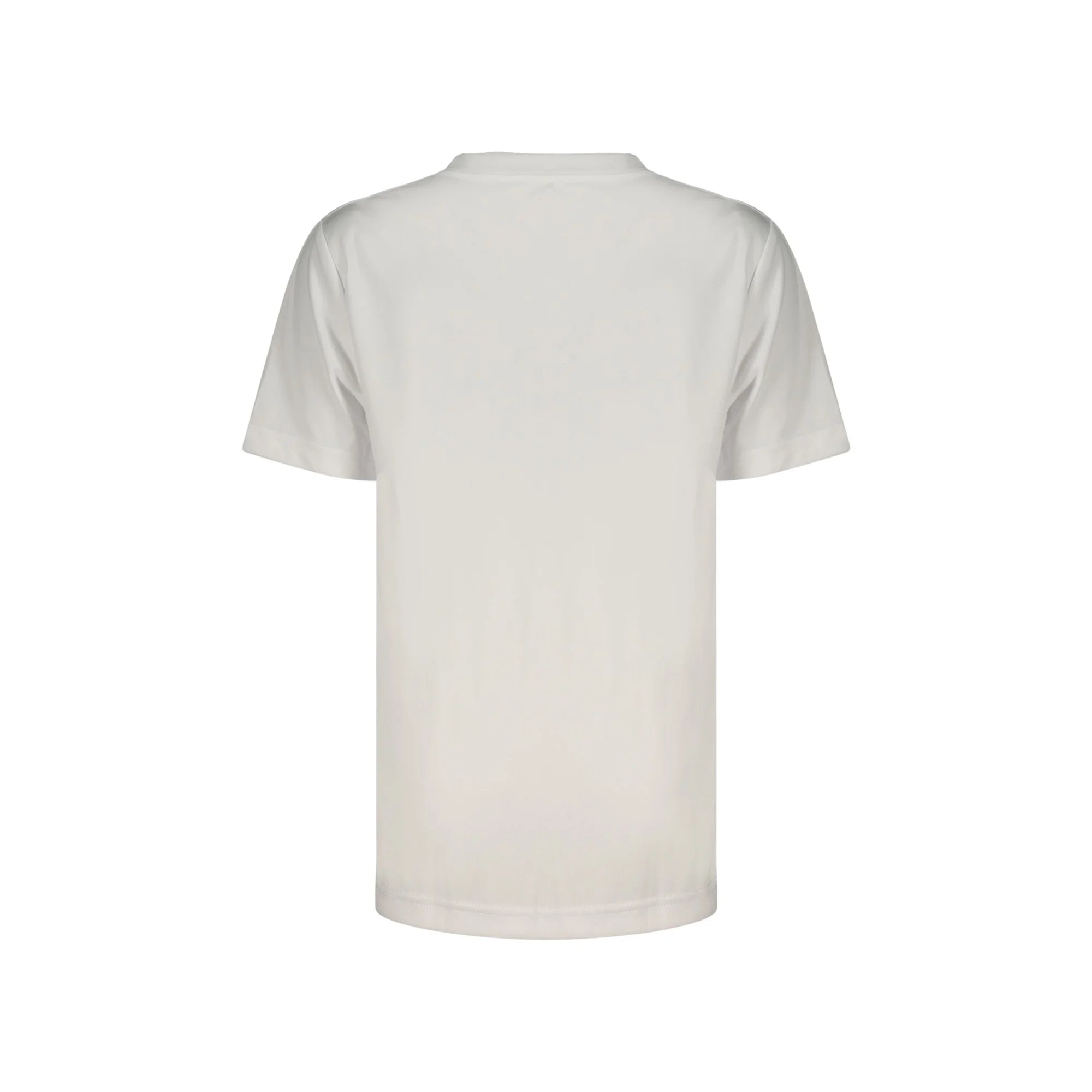 JORDAN T-SHIRT MANICHE CORTE BAMBINO BIANCO