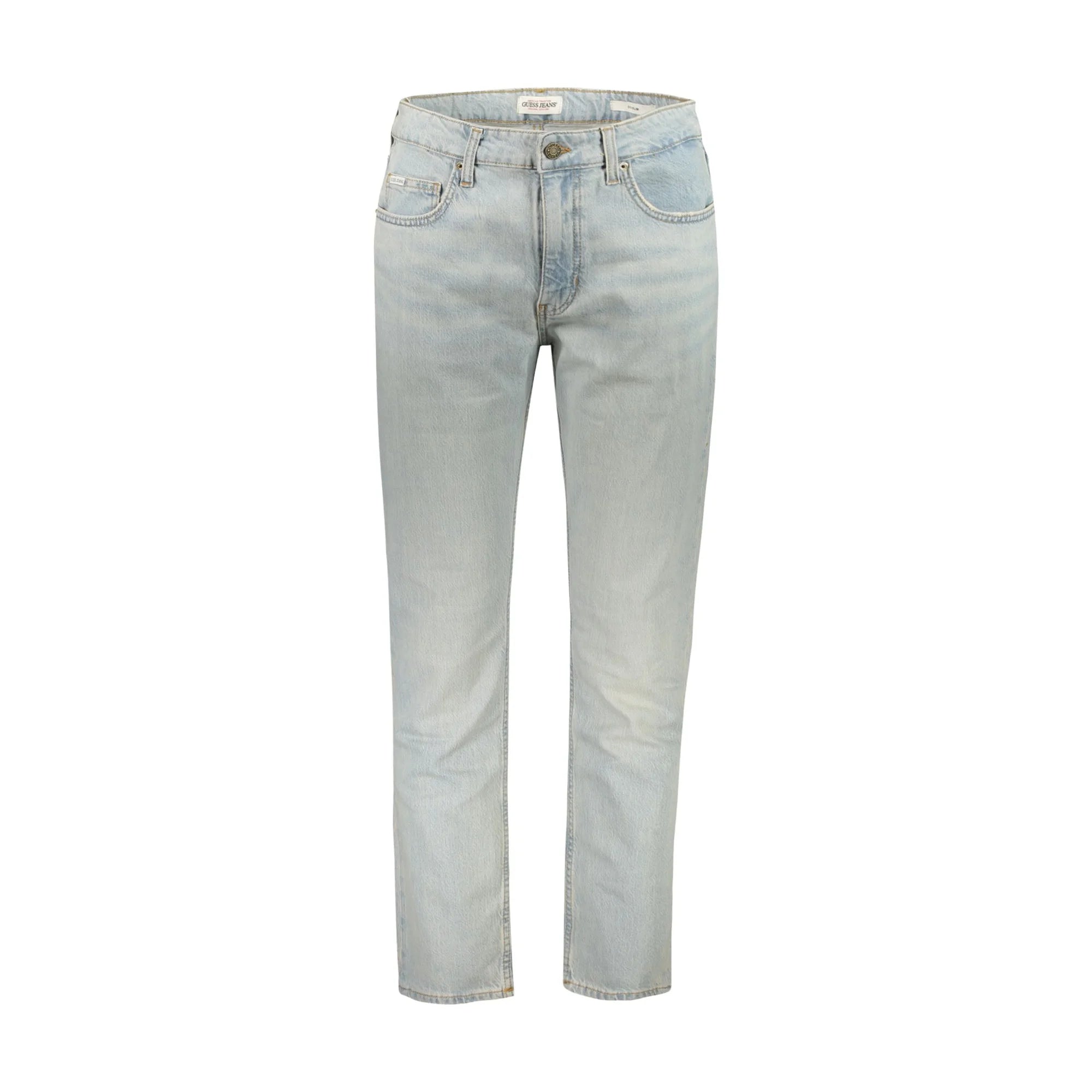 GUESS JEANS JEANS DENIM UOMO AZZURRO
