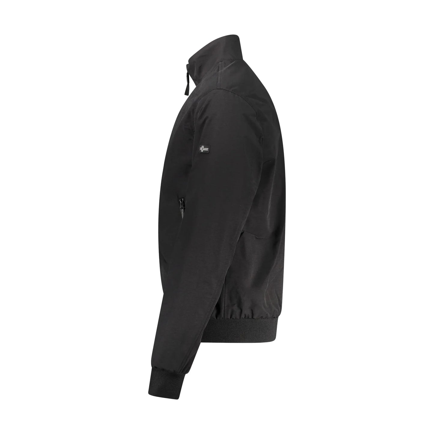 Norway 1963 Giubbotto Uomo Nero Interno Pile Zip Logo Giubbotti e Giacche - vista 3