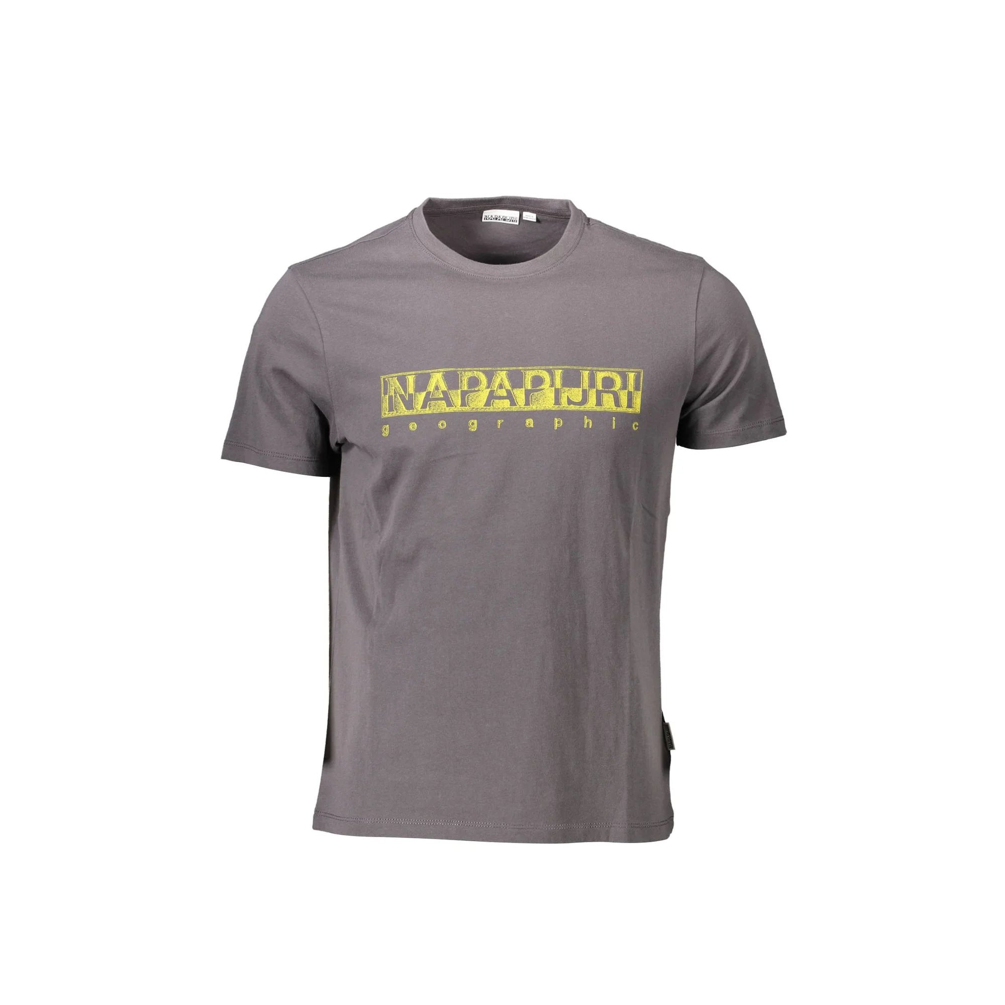 NAPAPIJRI T-SHIRT MANICHE CORTE UOMO GRIGIO