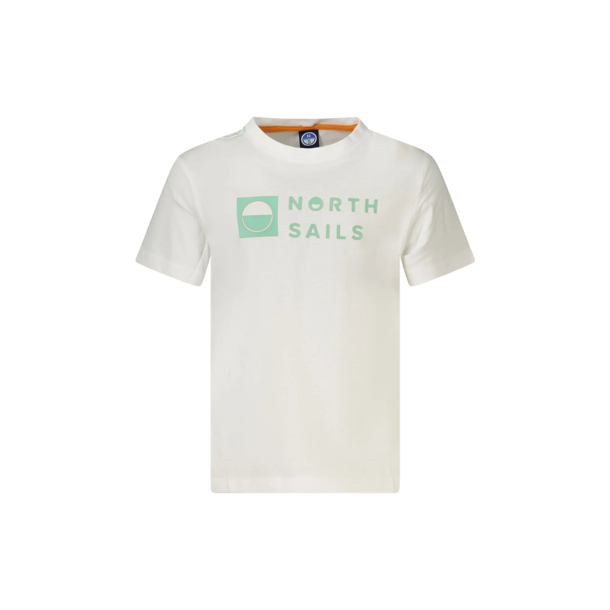 NORTH SAILS T-SHIRT MANICHE CORTE BAMBINO BIANCO