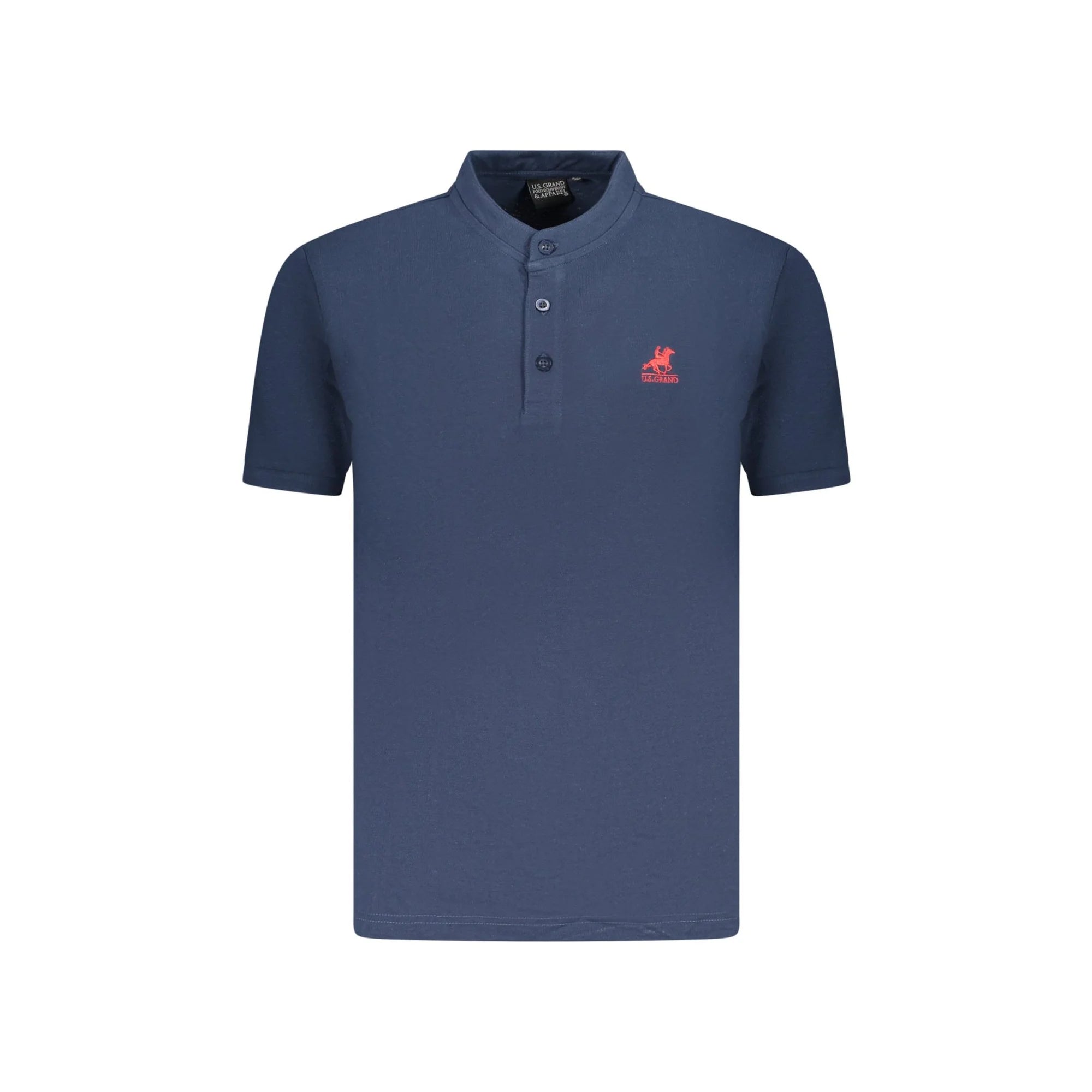 U.S. GRAND POLO POLO MANICHE CORTE UOMO BLU