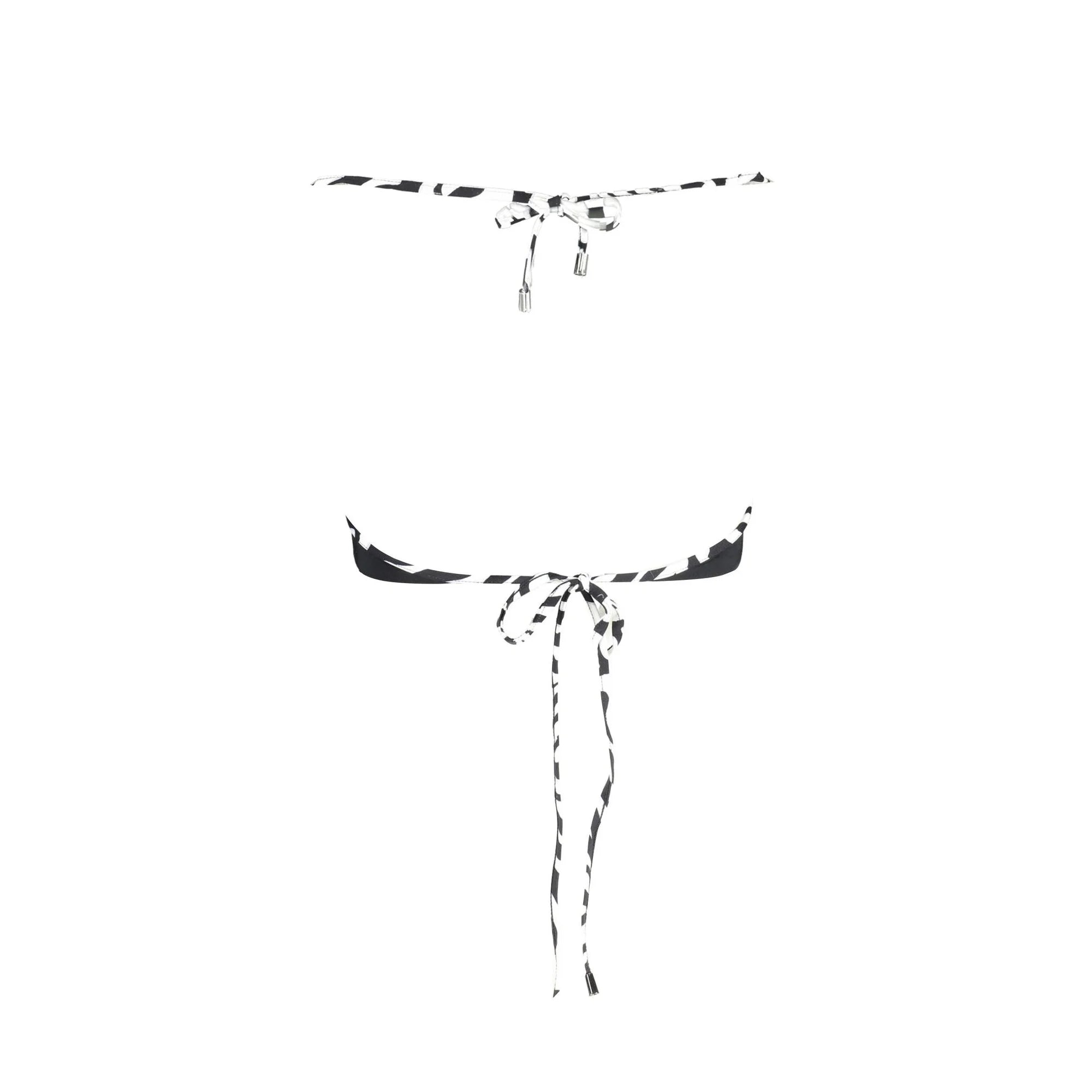 KARL LAGERFELD BEACHWEAR COSTUME PARTE SOPRA DONNA NERO