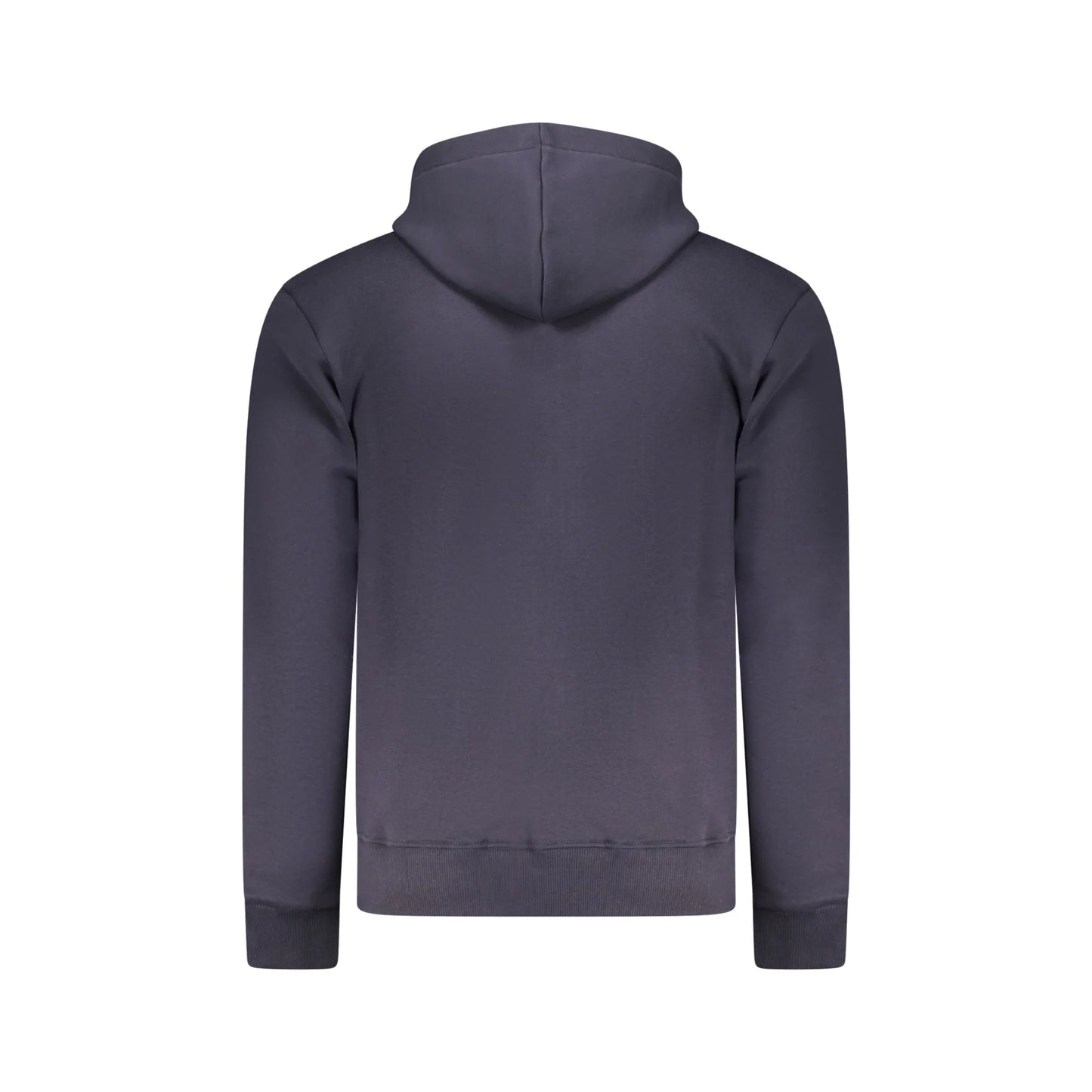 Coveri Moving Felpa Maniche Lunghe Uomo Blu Zip Ricamo Felpe - vista 2