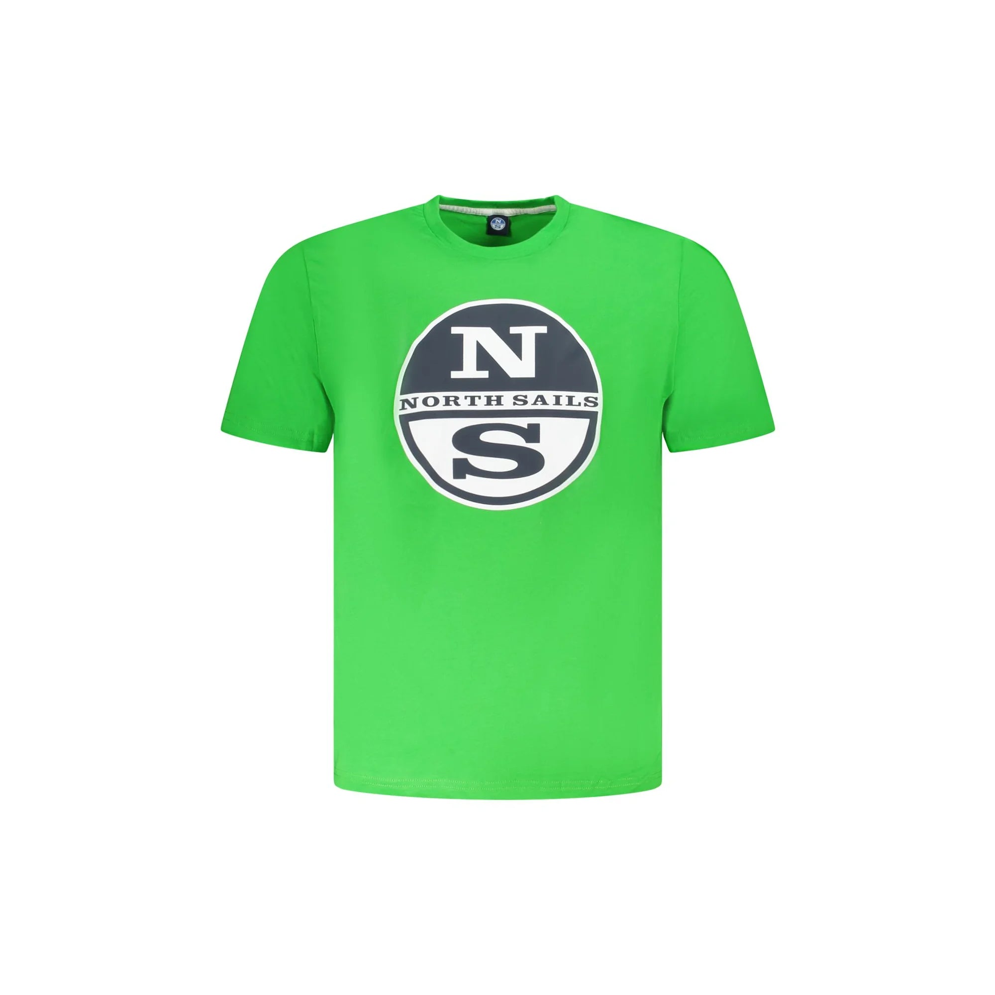 NORTH SAILS T-SHIRT MANICHE CORTE UOMO VERDE