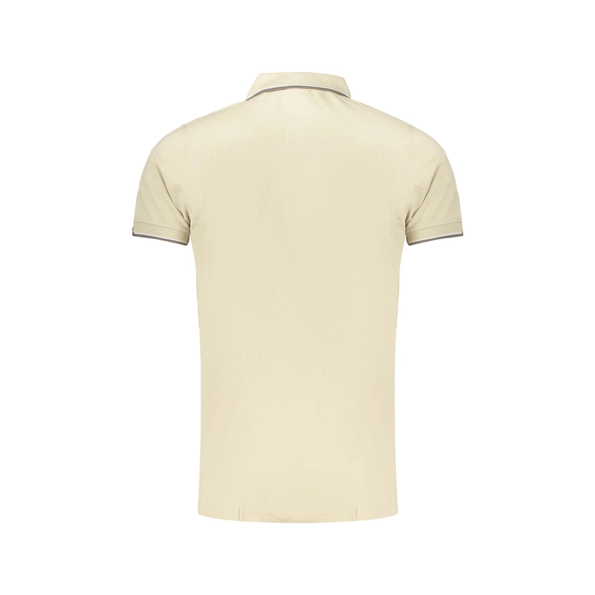 NORWAY 1963 POLO MANICHE CORTE UOMO BEIGE