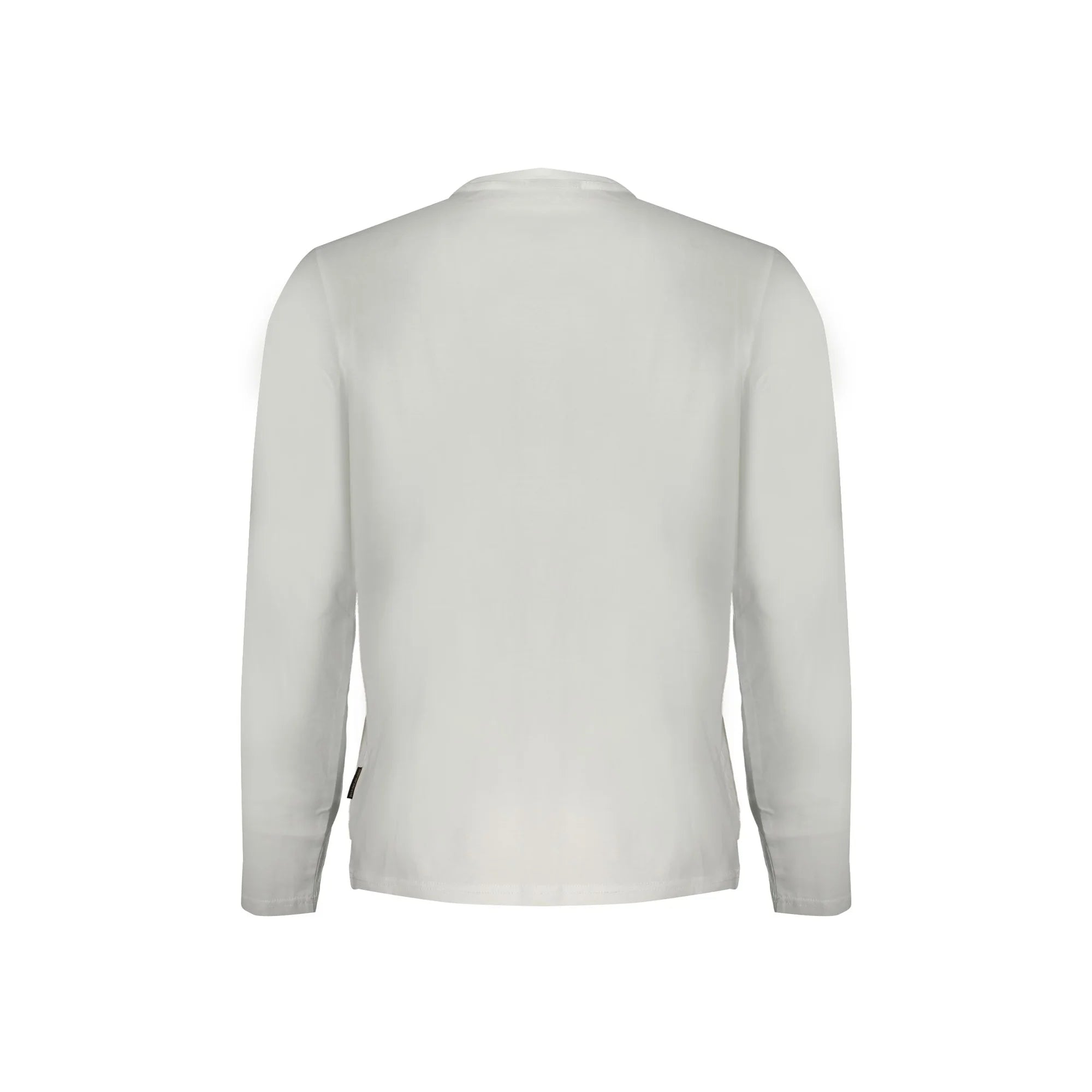 NAPAPIJRI T-SHIRT MANICHE LUNGHE UOMO BIANCO