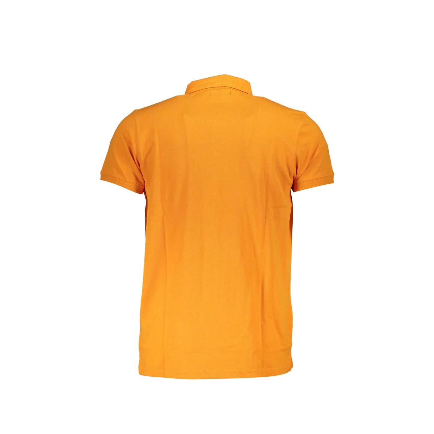 Cavalli Class Polo Maniche Corte Uomo Arancione Ricamo - vista 2