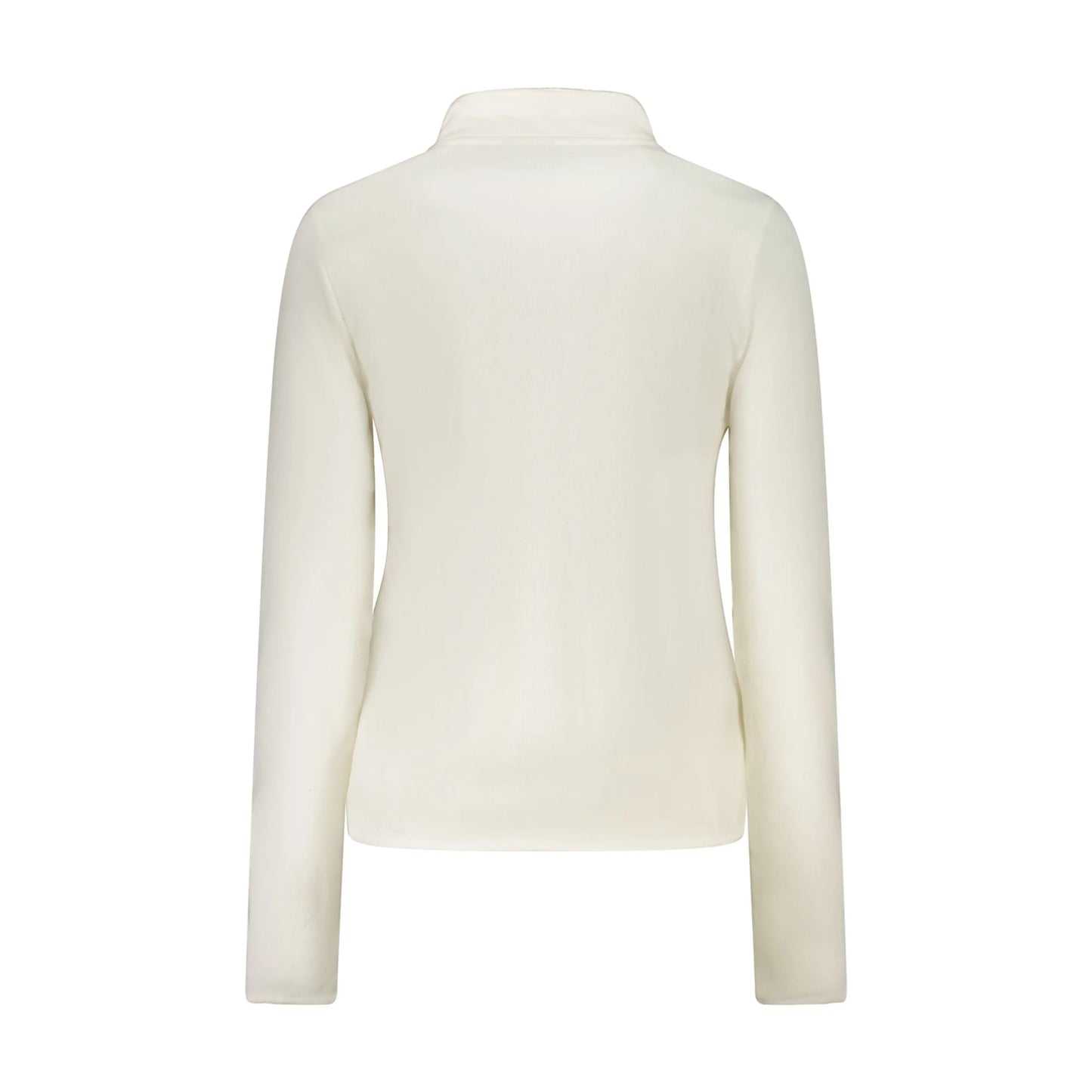 Norway 1963 Felpa Donna Bianca con Zip Pile Applicazione Logo Felpe bianco - vista 2
