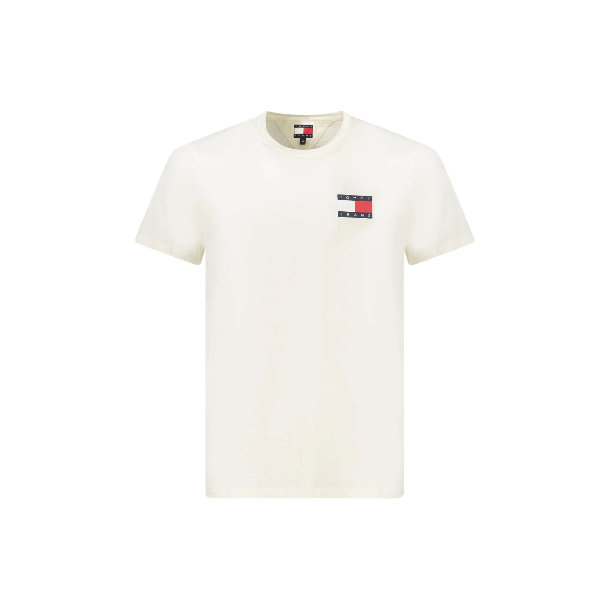 TOMMY HILFIGER T-SHIRT MANICHE CORTE UOMO BIANCO