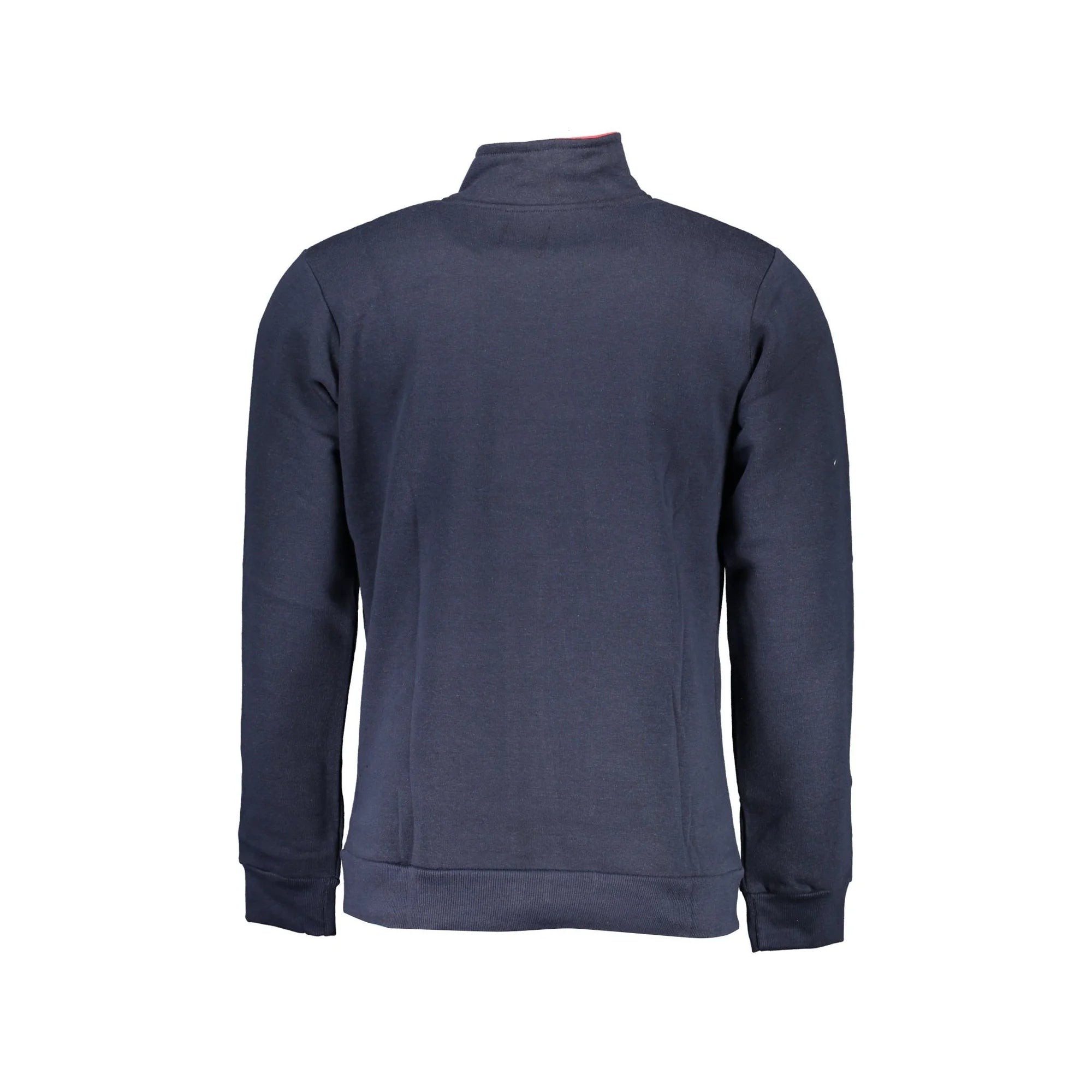 GIAN MARCO VENTURI FELPA CON ZIP UOMO BLU