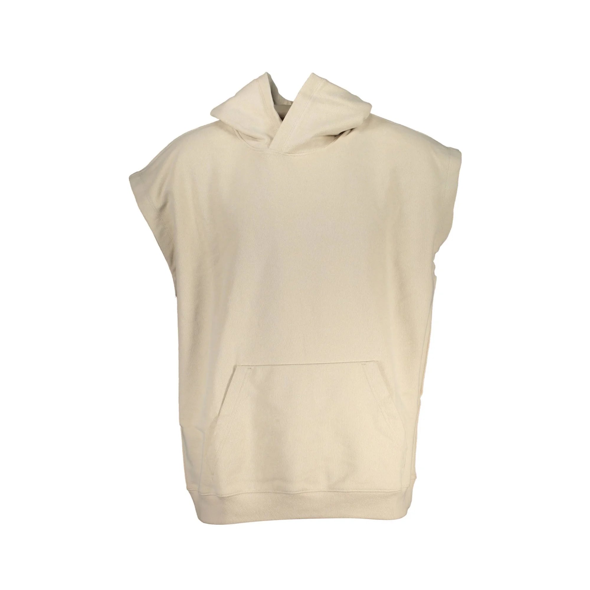 CALVIN KLEIN FELPA SENZA ZIP UOMO BEIGE