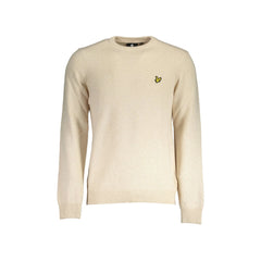Lyle & Scott Pulover Muškarci Bež Logo