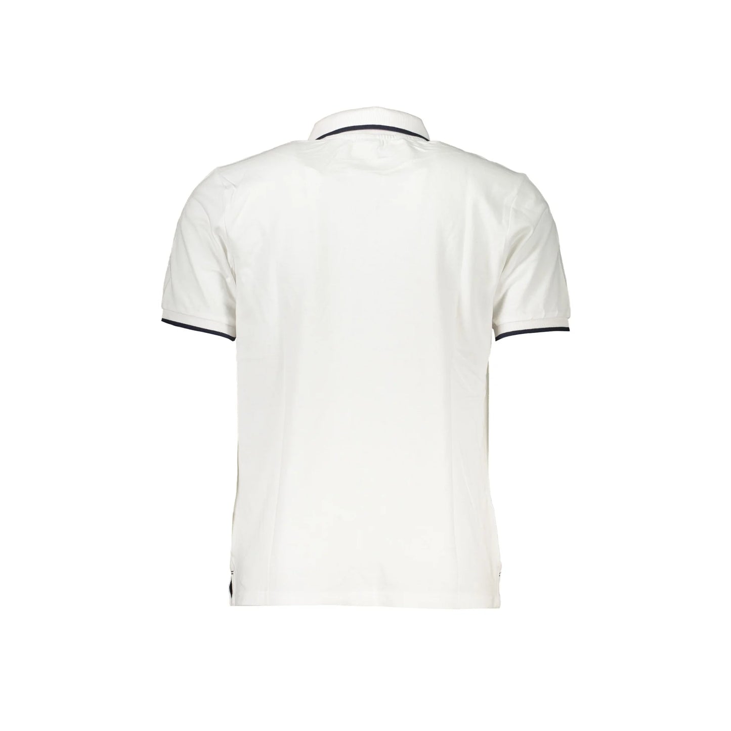 North Sails Polo Maniche Corte Uomo Bianca Stampa Logo bianco - vista 2