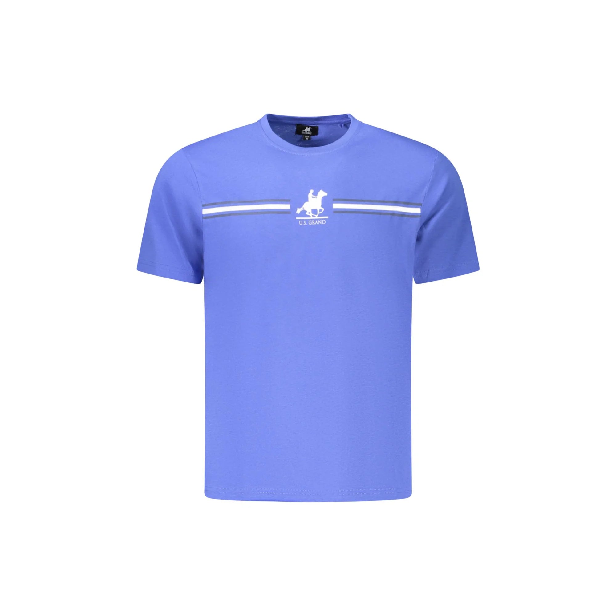 U.S. GRAND T-SHIRT MANICHE CORTE UOMO BLU