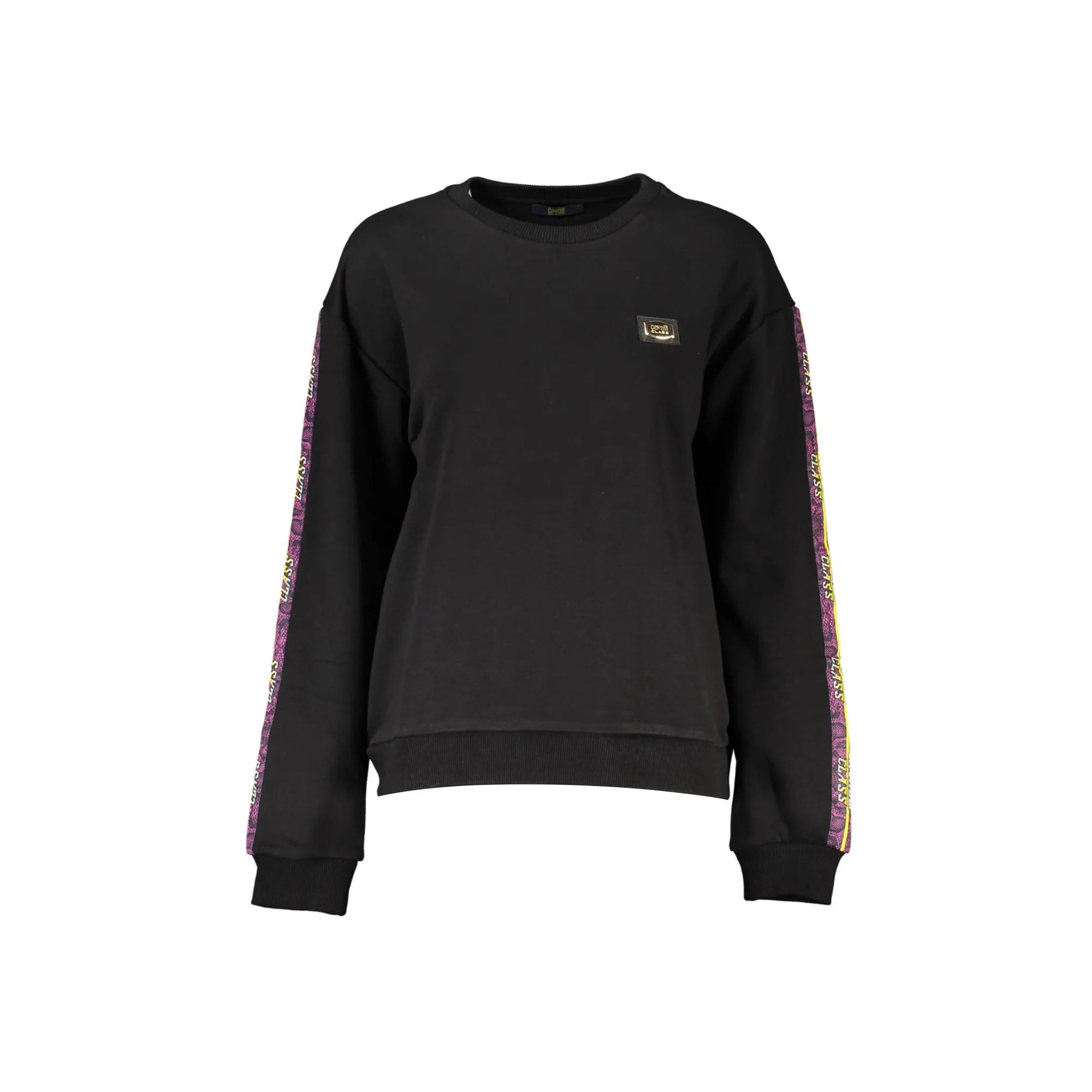 CAVALLI CLASS FELPA SENZA ZIP DONNA NERO