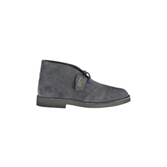 Clarks Botins Pele Homem Azul Estampa Logo